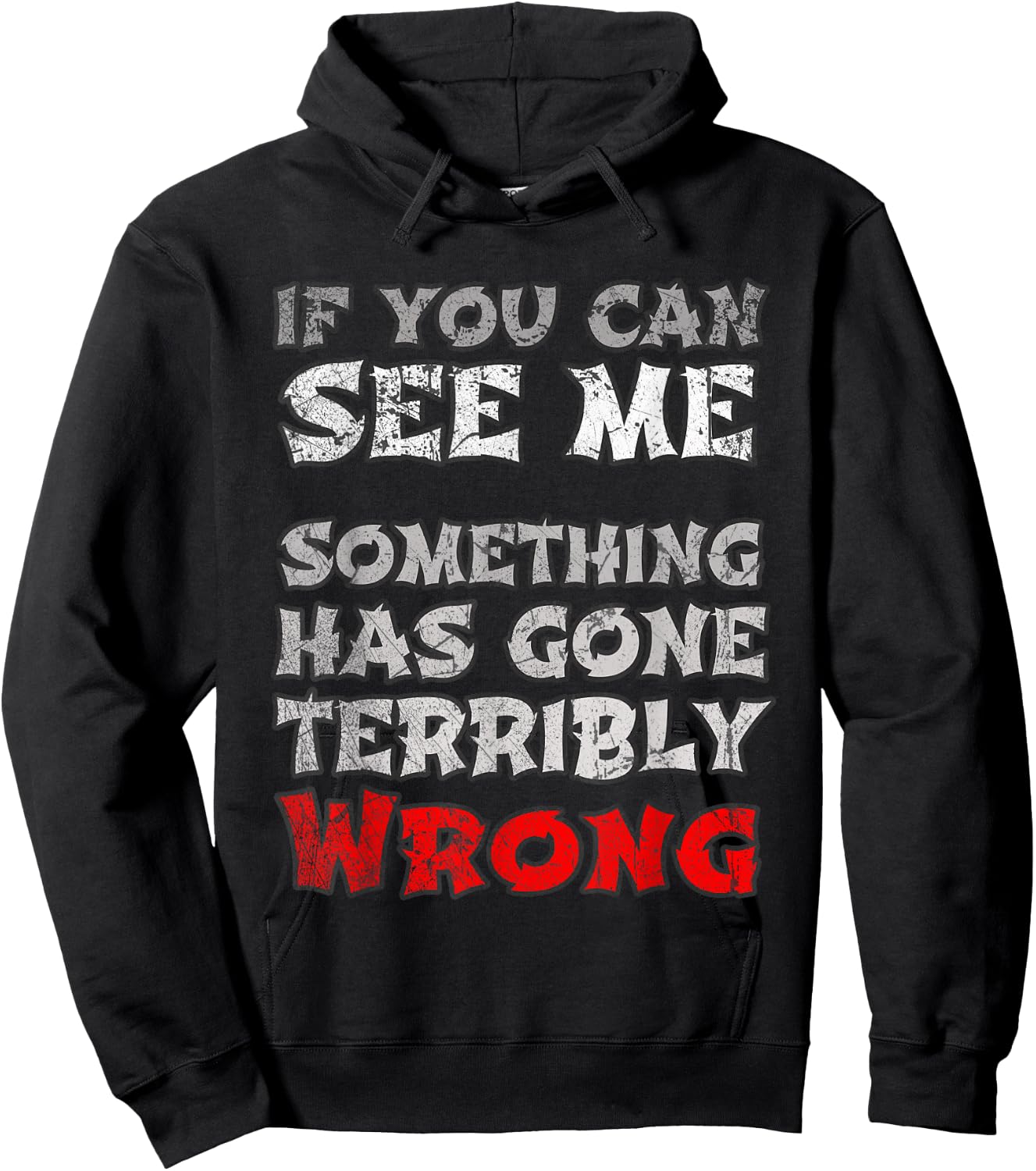 Funny You Can See Me Theater Ninja Backstage Props Crew Hoodie - Hoodie | Black