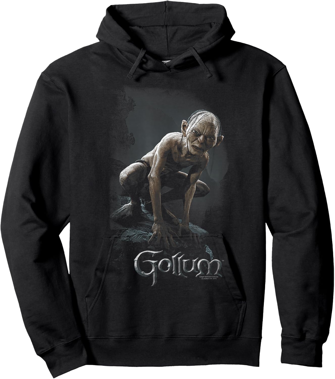 Lord of the Rings Gollum Hoodie - Hoodie | Black