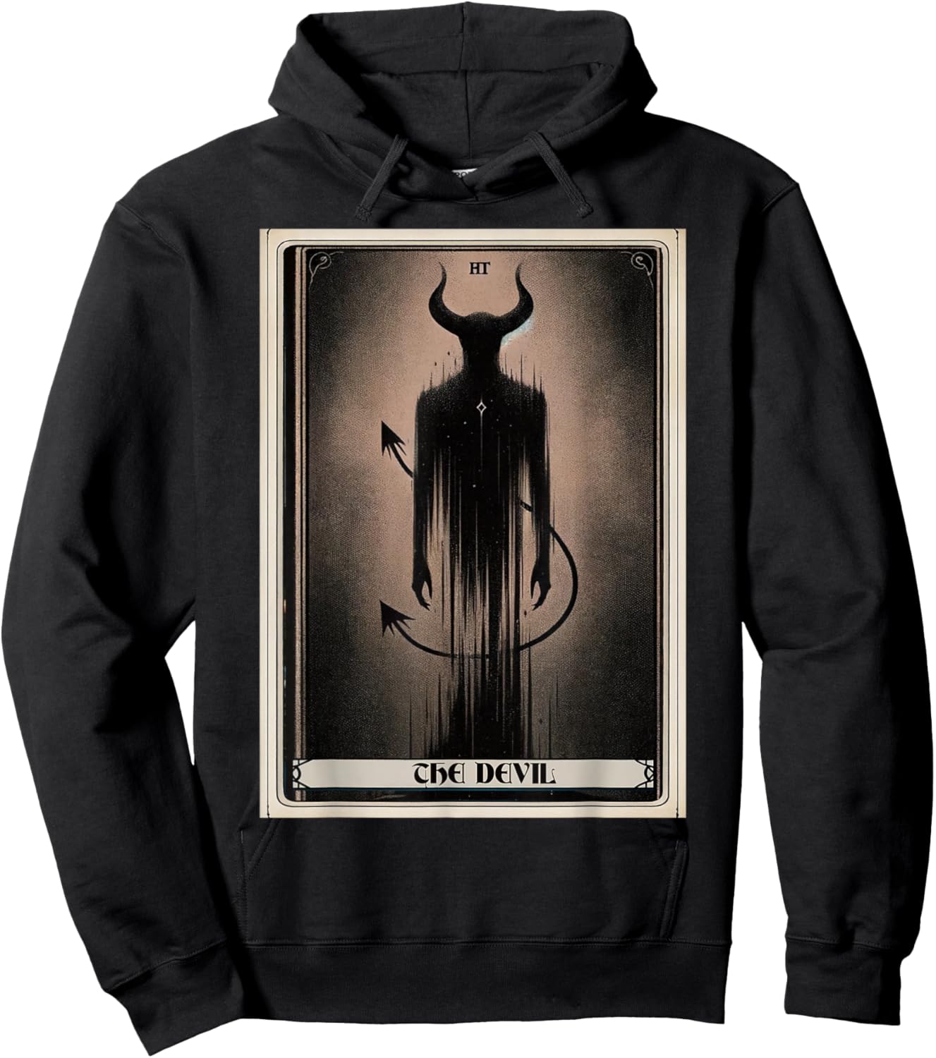 Tarot Card The Devil Hoodie - Hoodie | Black