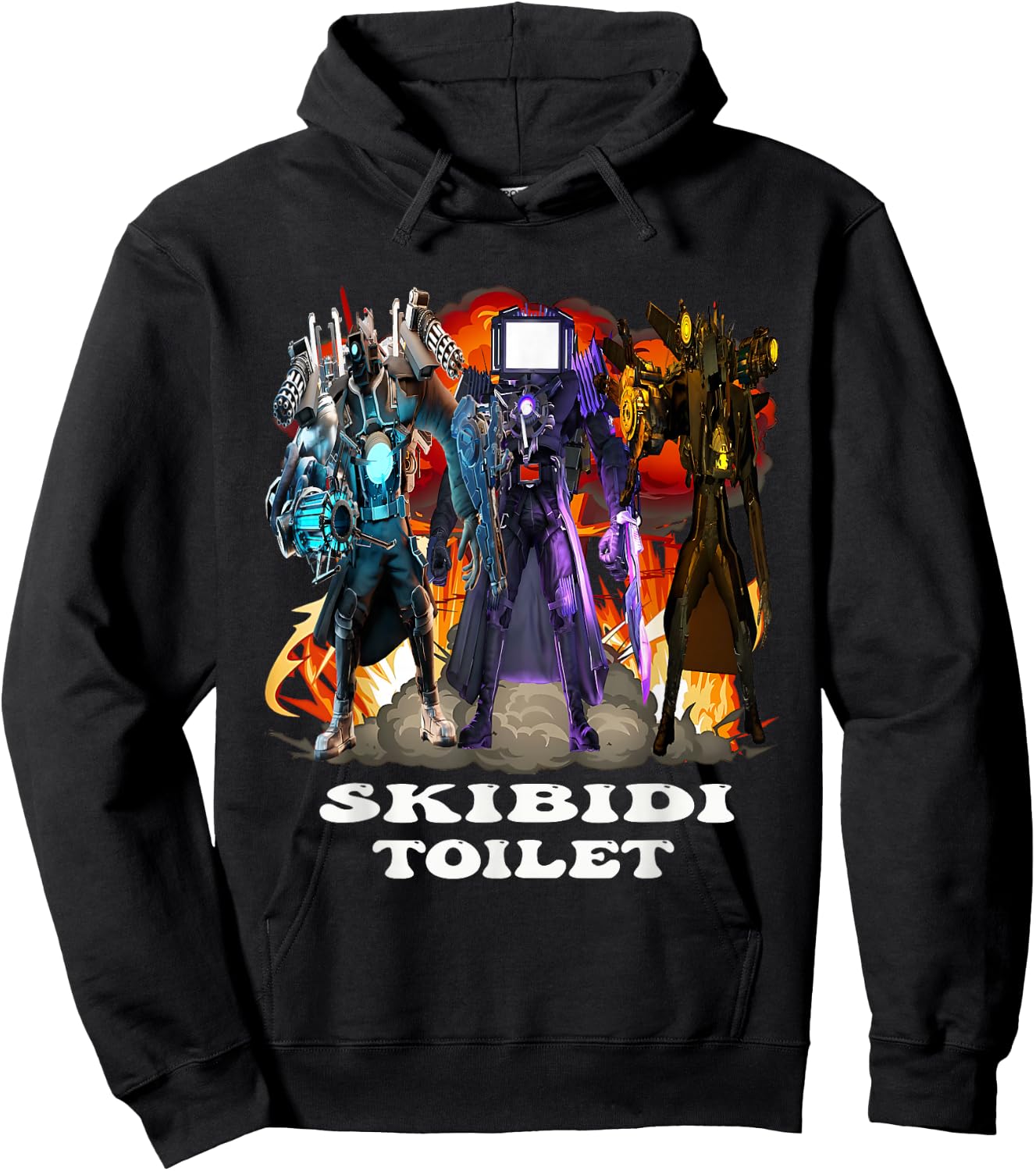 Birthday Boy and Girl , Titan Cameraman Tvman Funny Hoodie - Hoodie | Black