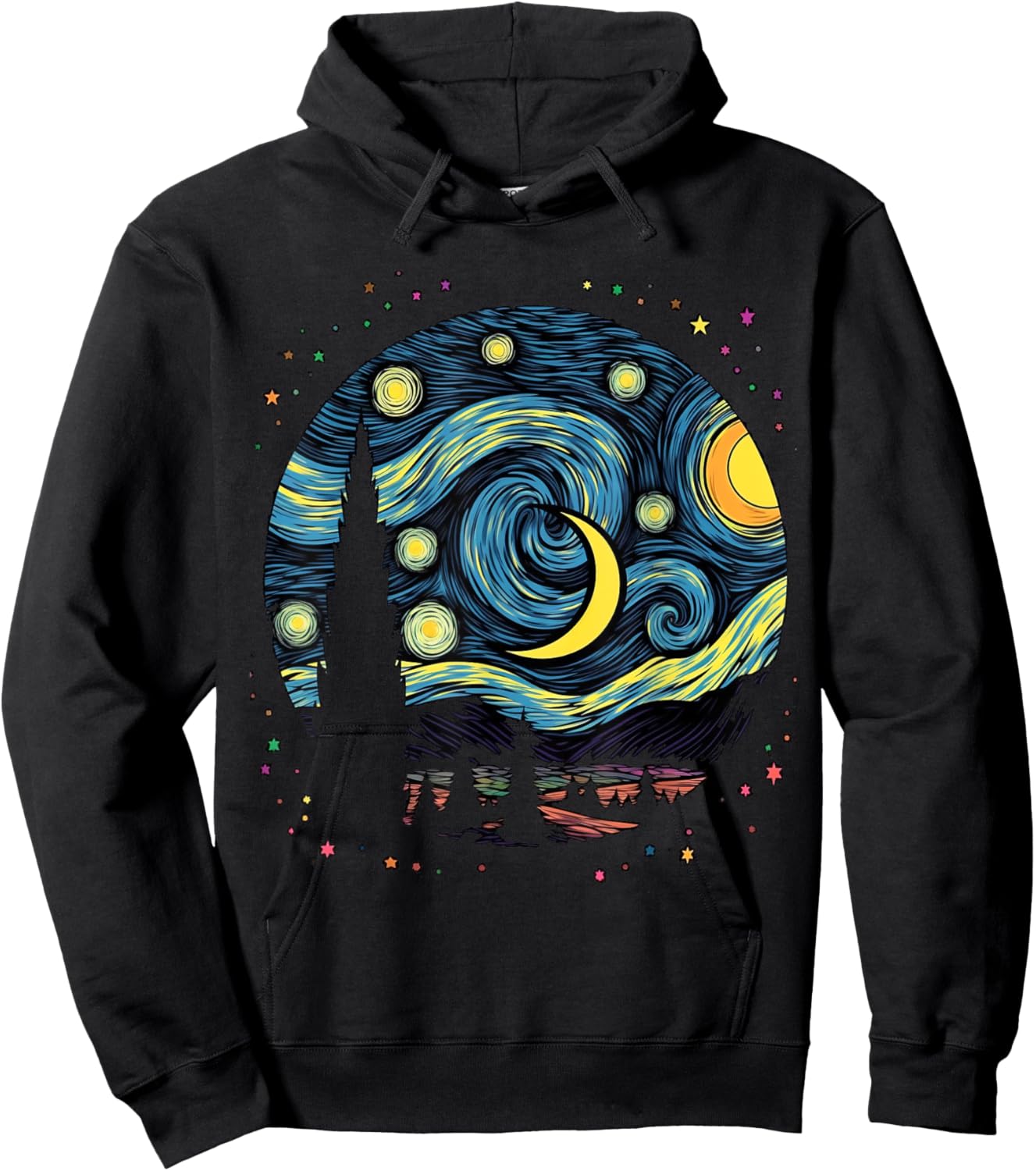 Galaxy Whispers Hoodie - Hoodie | Black