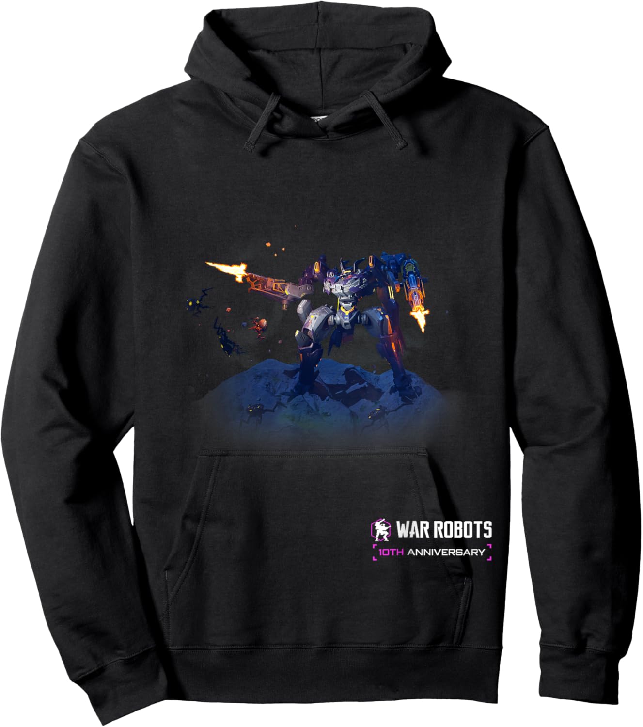 War Robots 10th Anniversary – Nether , Small Hoodie - Hoodie | Black