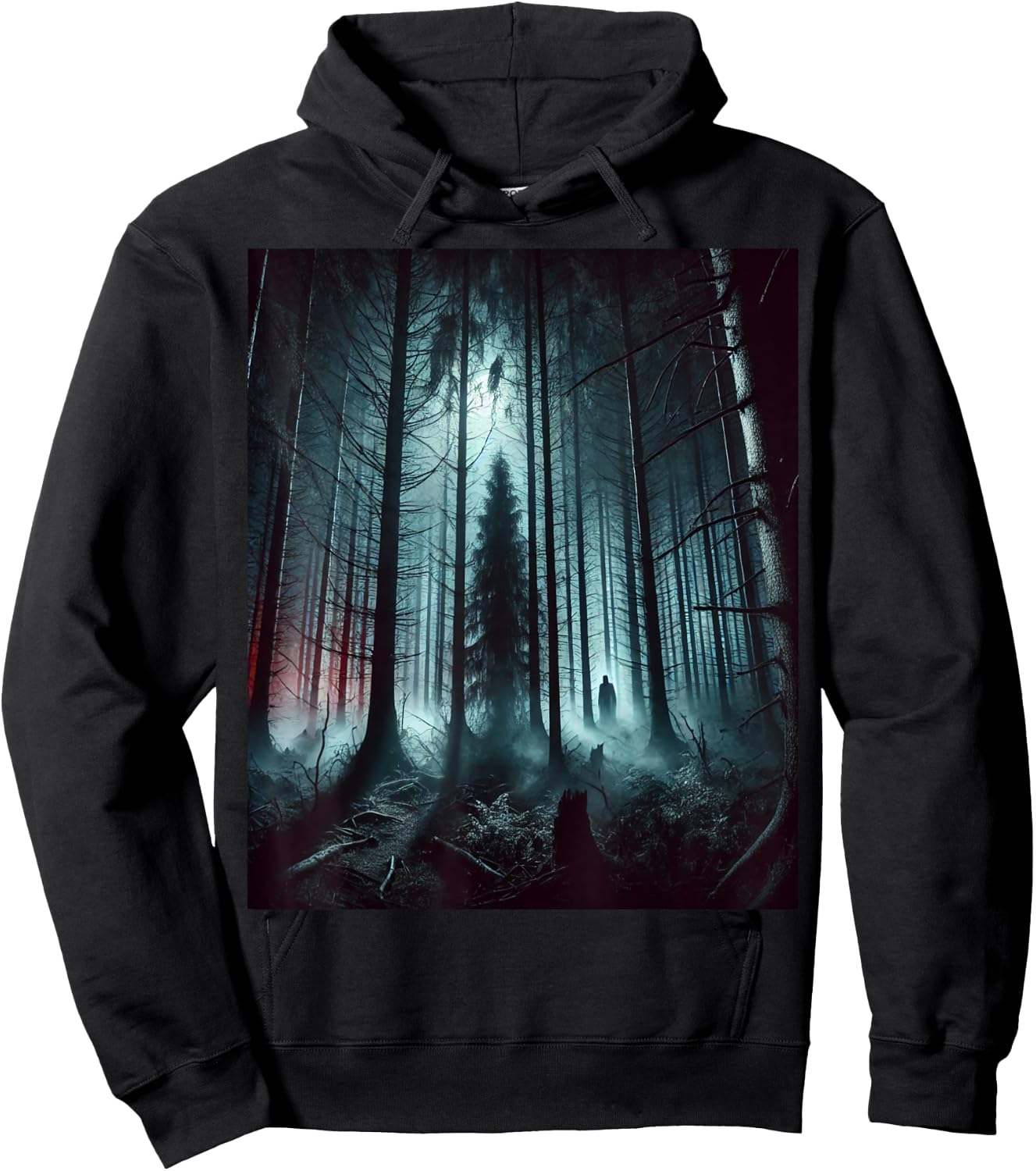 Haunted Forest Hoodie - Hoodie | Black