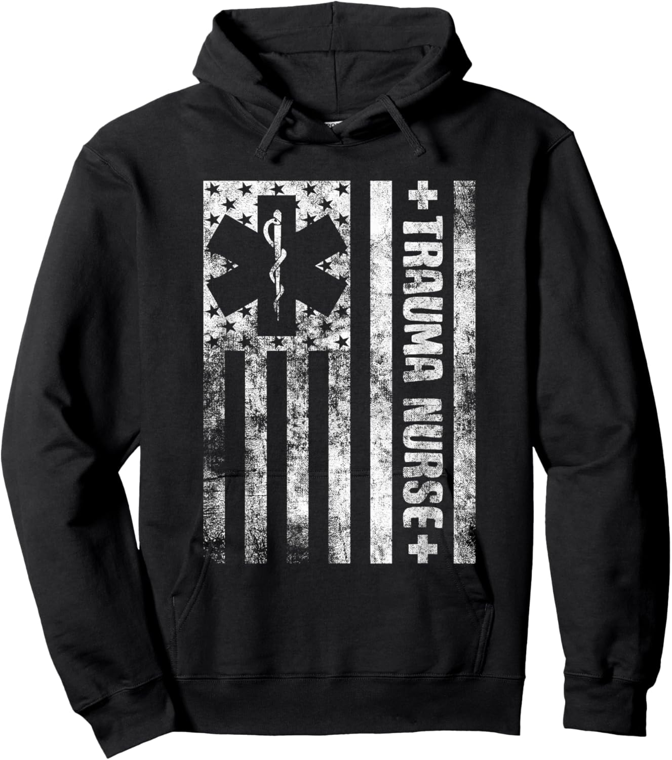 Emergency Department ICU Nurses Medical Care ER Trauma Nurse Hoodie - Hoodie | Black