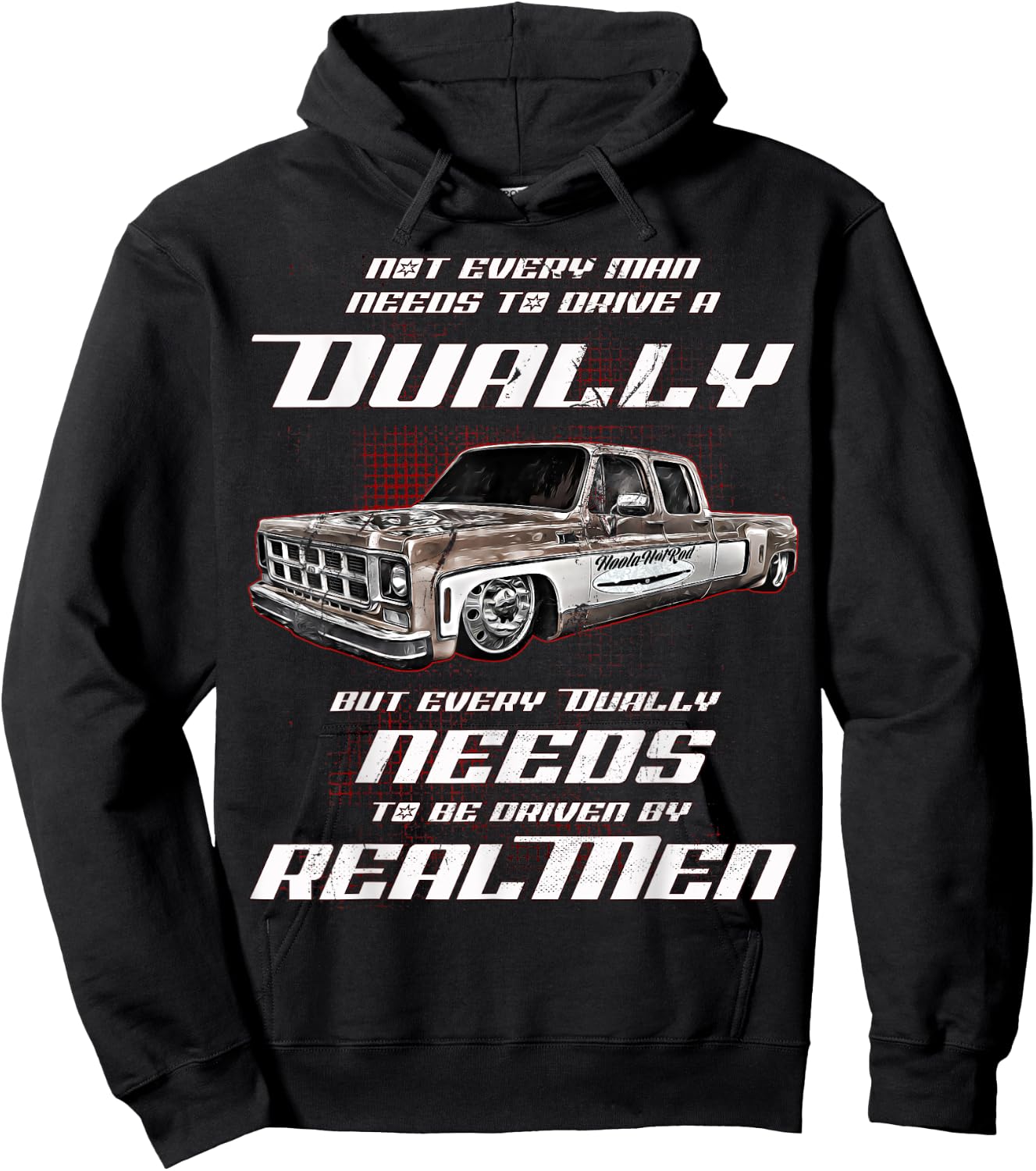 Dually,Blazer,Squarebody,K5,C30,K30,Silverado,Jimmy,Truck Hoodie - Hoodie | Black
