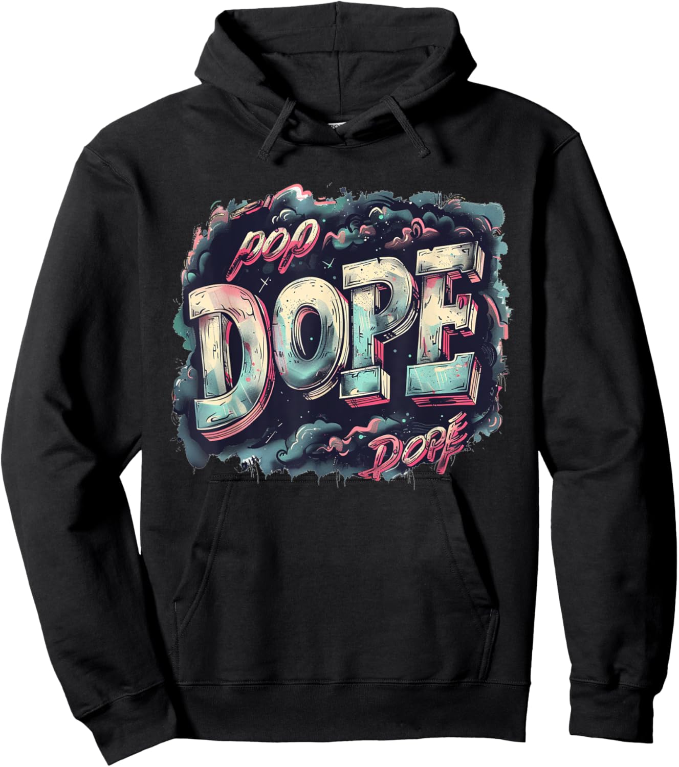 Cool dope graphic costume Hoodie - Hoodie | Black