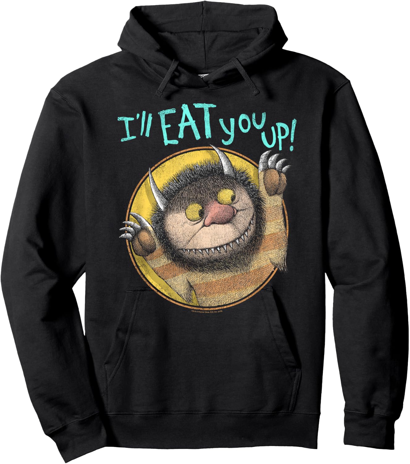 Where the Wild Things Are Eat Hoodie - Hoodie | Black