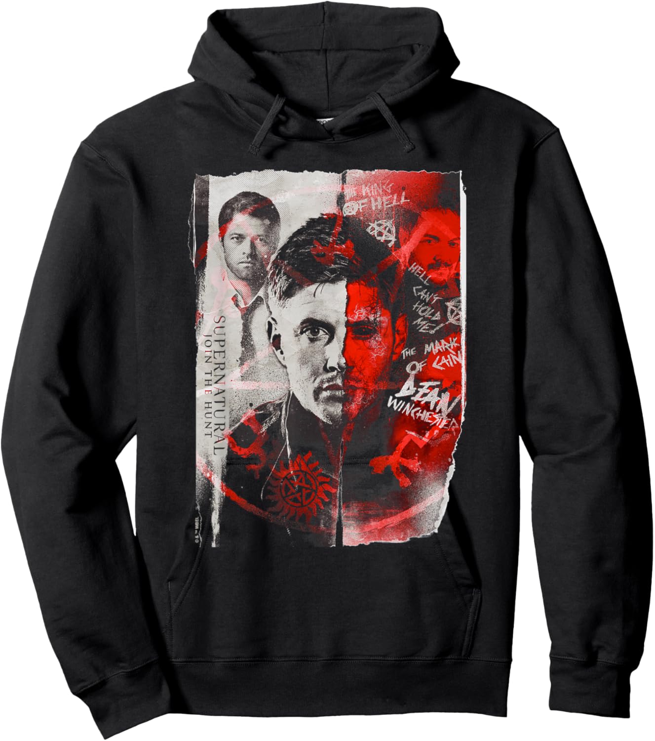 Supernatural Dean Winchester Demon Hoodie - Hoodie | Black