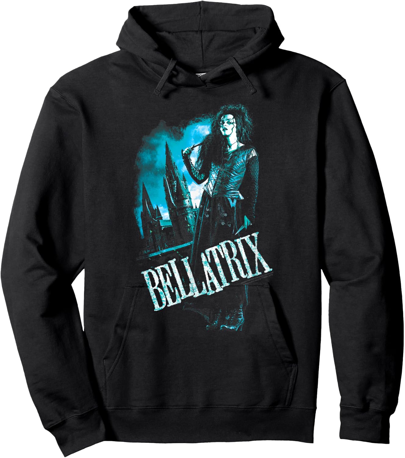 Harry Potter Bellatrix Full Body Hoodie - Hoodie | Black