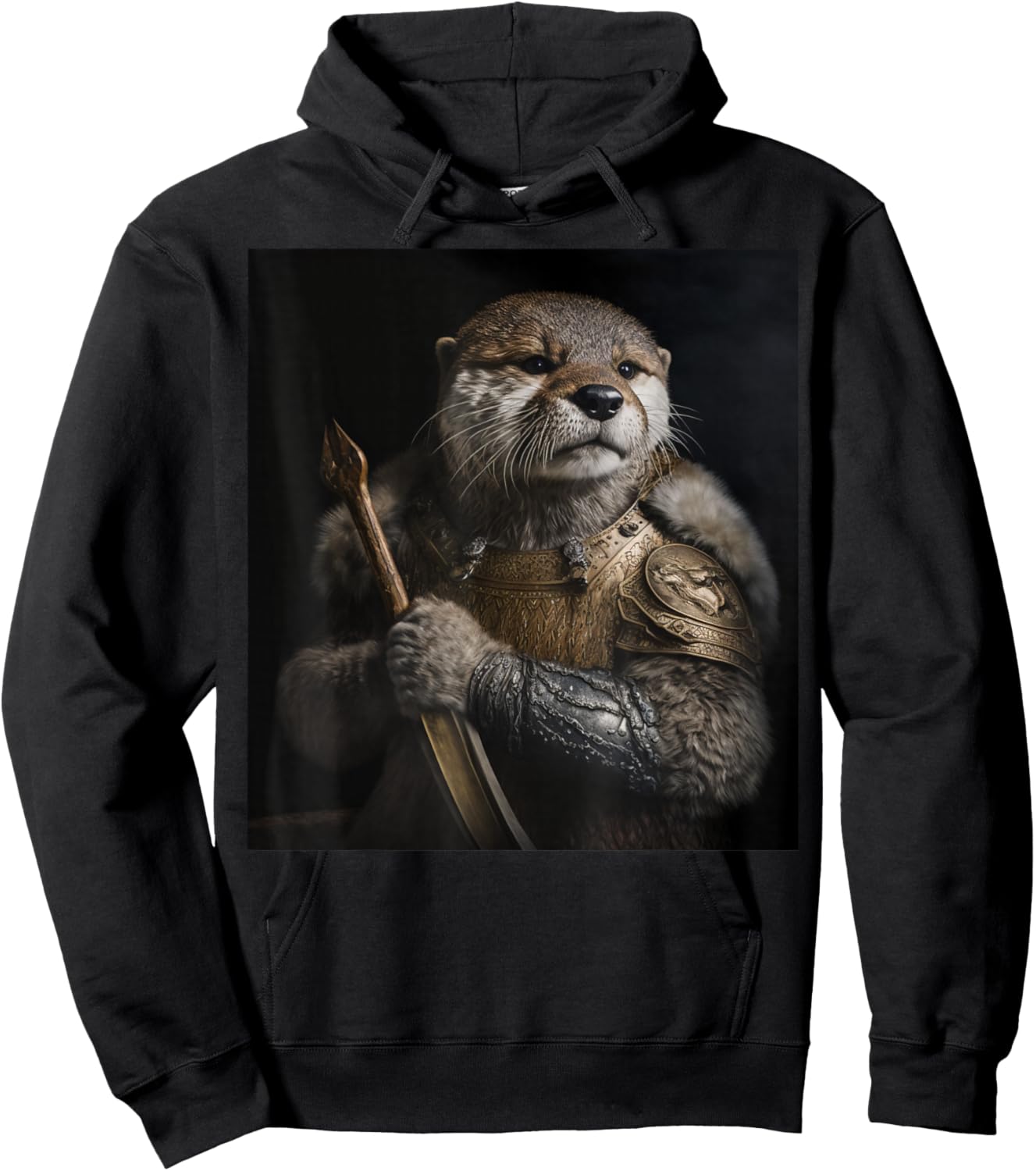 Sea Otter Lover Funny Design Hoodie - Hoodie | Black