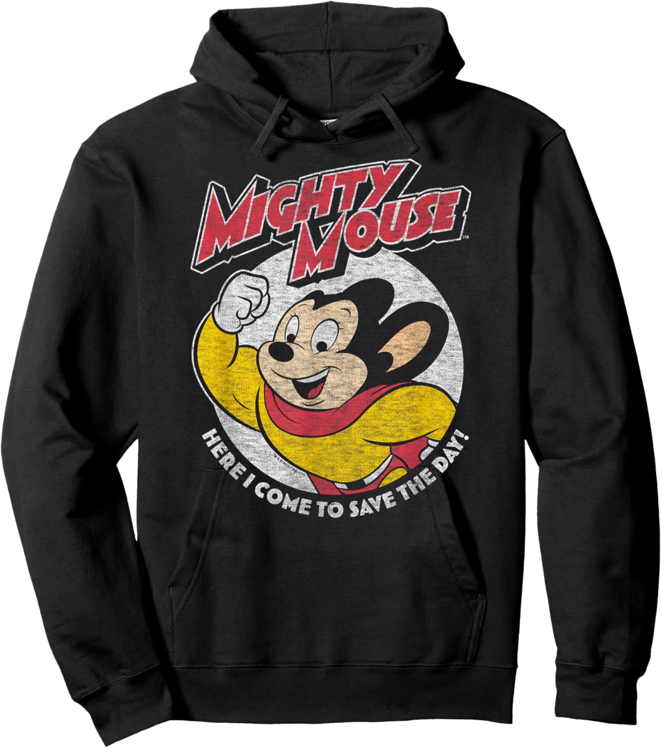 Mighty Mouse - MM Save The Day Hoodie - Hoodie | Black