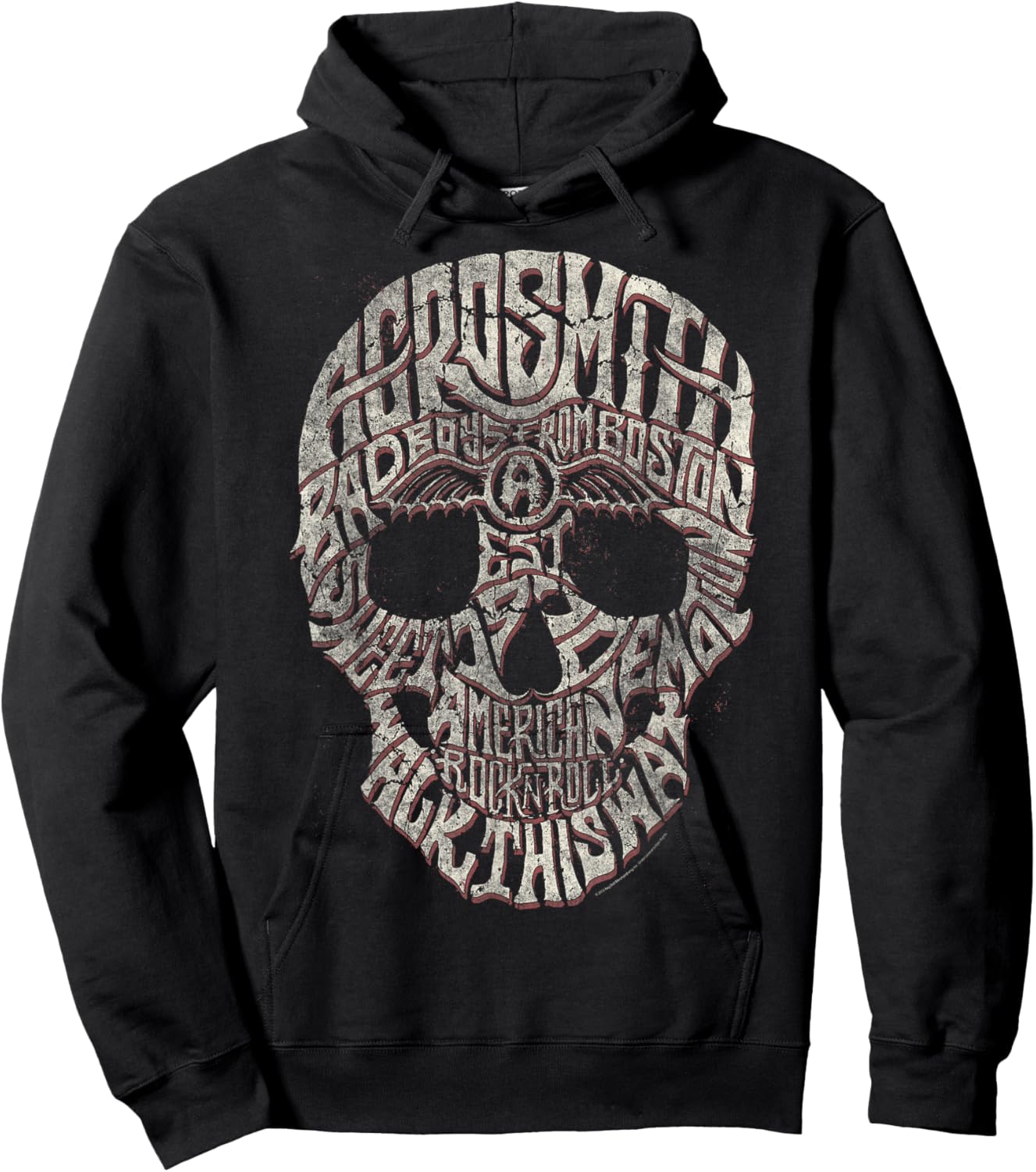 Aerosmith -Youth Black Hoodie - Hoodie | Black