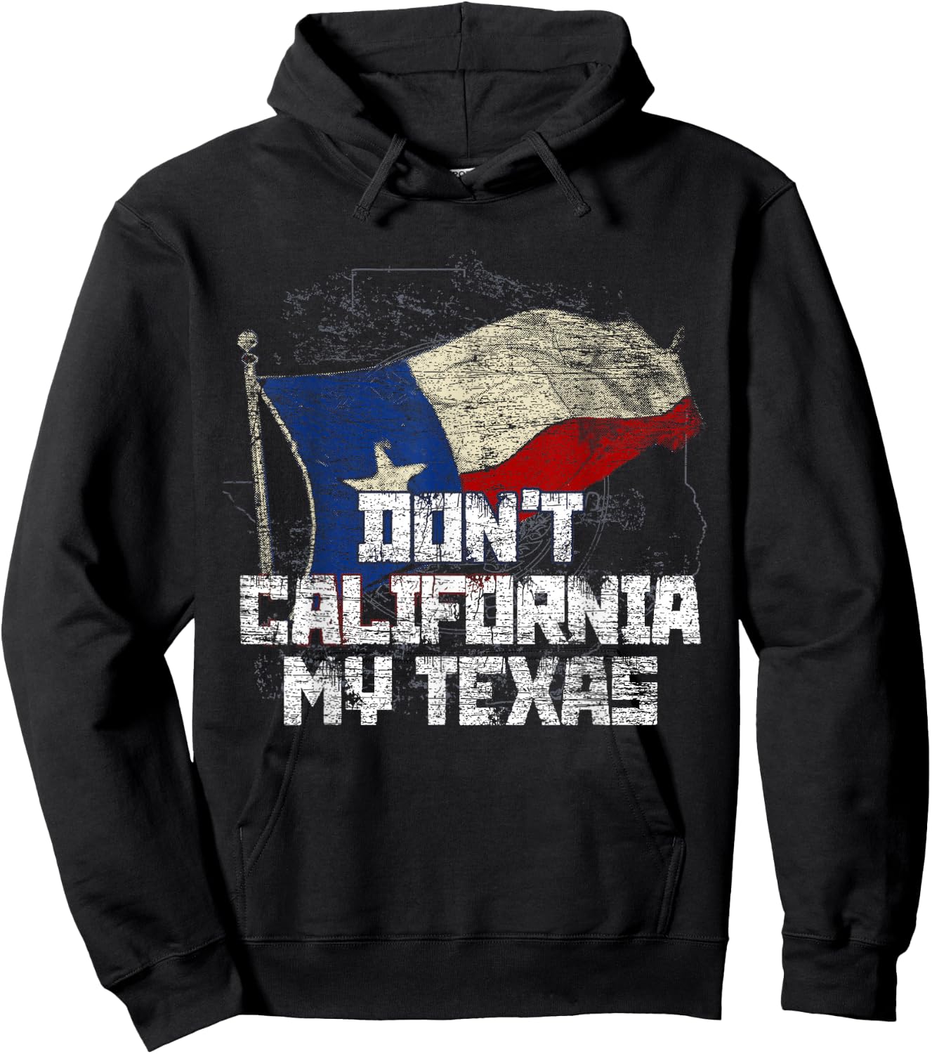 Gift Texan Texas Lover Texas Hoodie - Hoodie | Black