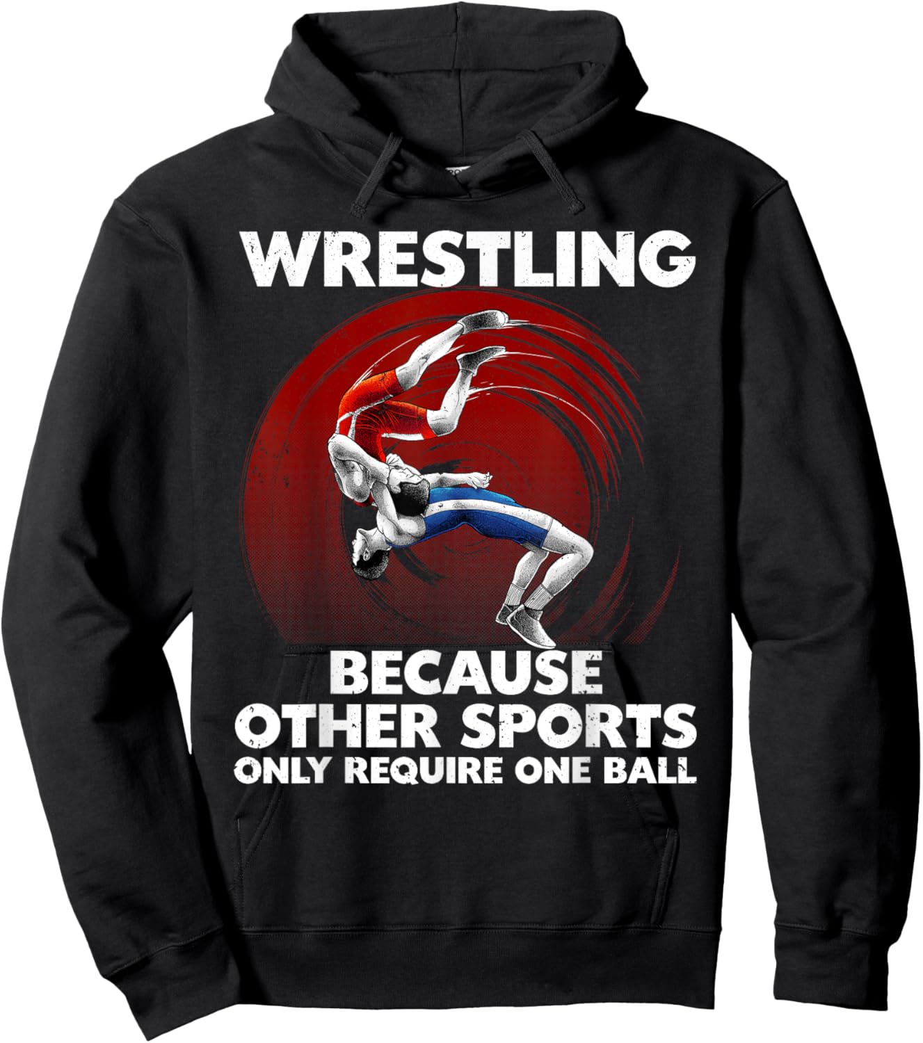 Best Wrestling Art Women Kids Wrestler Wrestling Hoodie - Hoodie | Black
