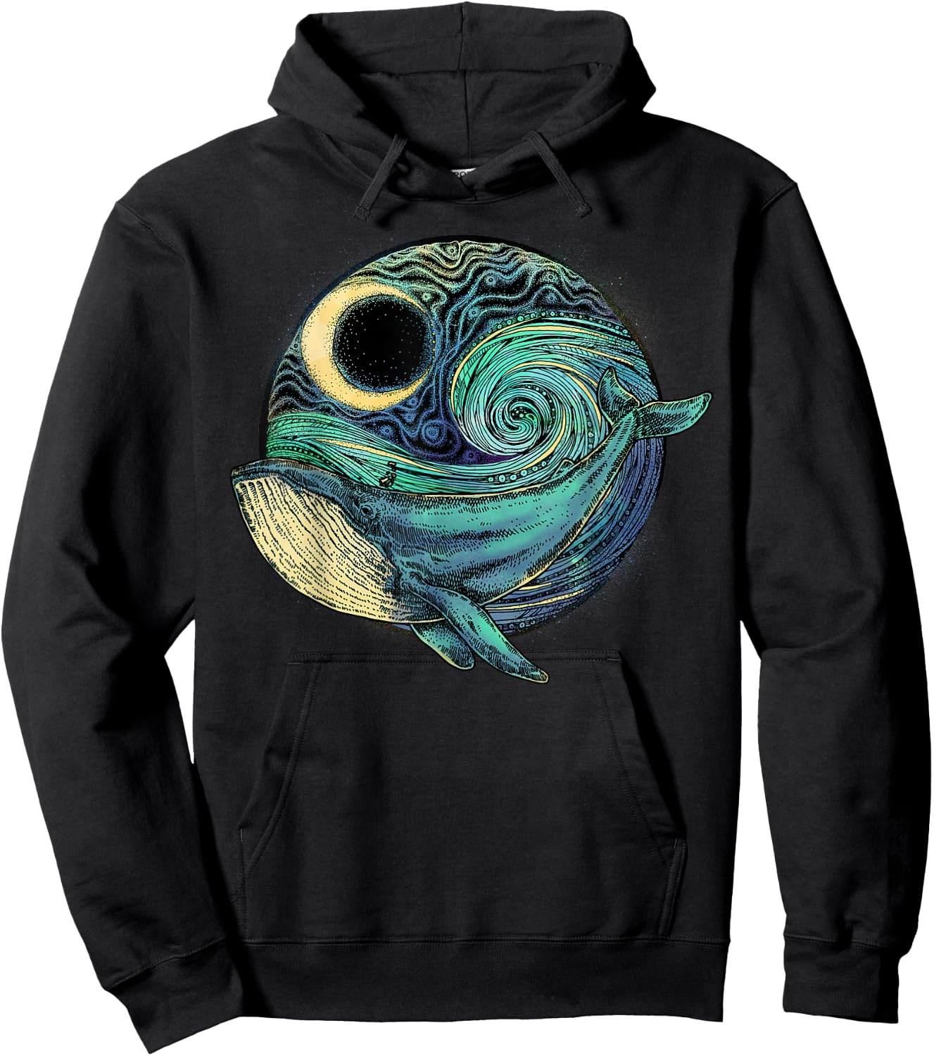 environmentalism, Humpback Whale, for conservation Hoodie - Hoodie | Black