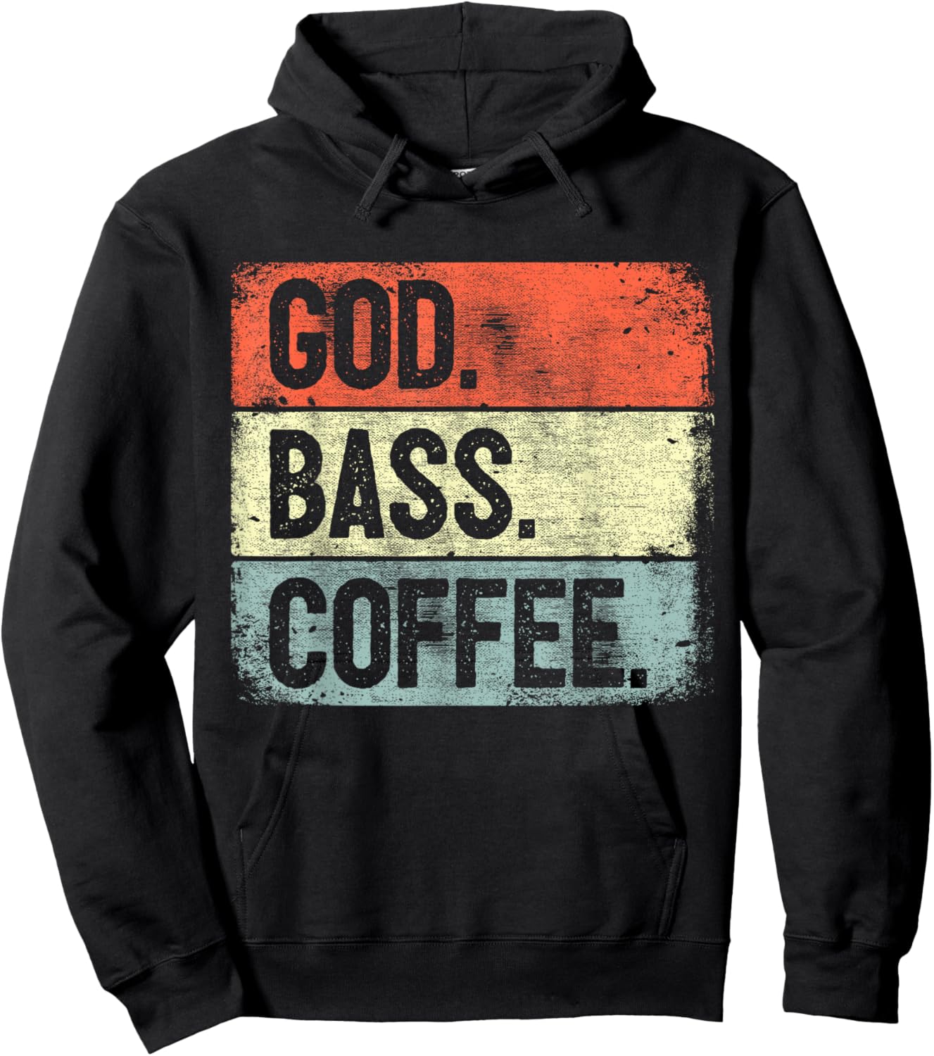 Christian Bassist Jesus Bass Worship Bass Player Hoodie - Hoodie | Black
