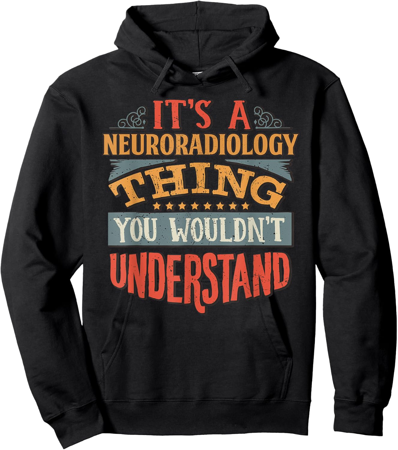 Neuroradiology T Shirt Hoodie - Hoodie | Black