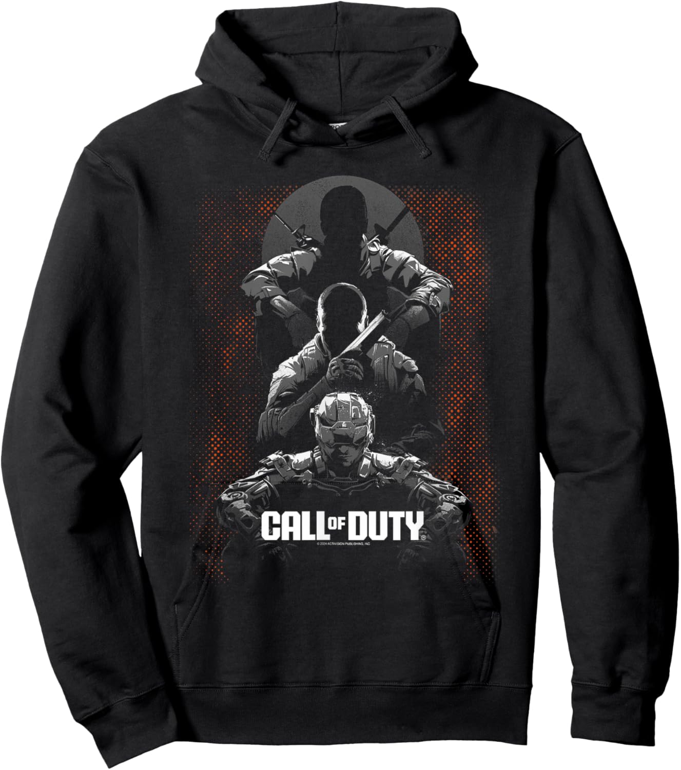 Call of Duty Black Ops Halftone Gaming Hoodie - Hoodie | Black