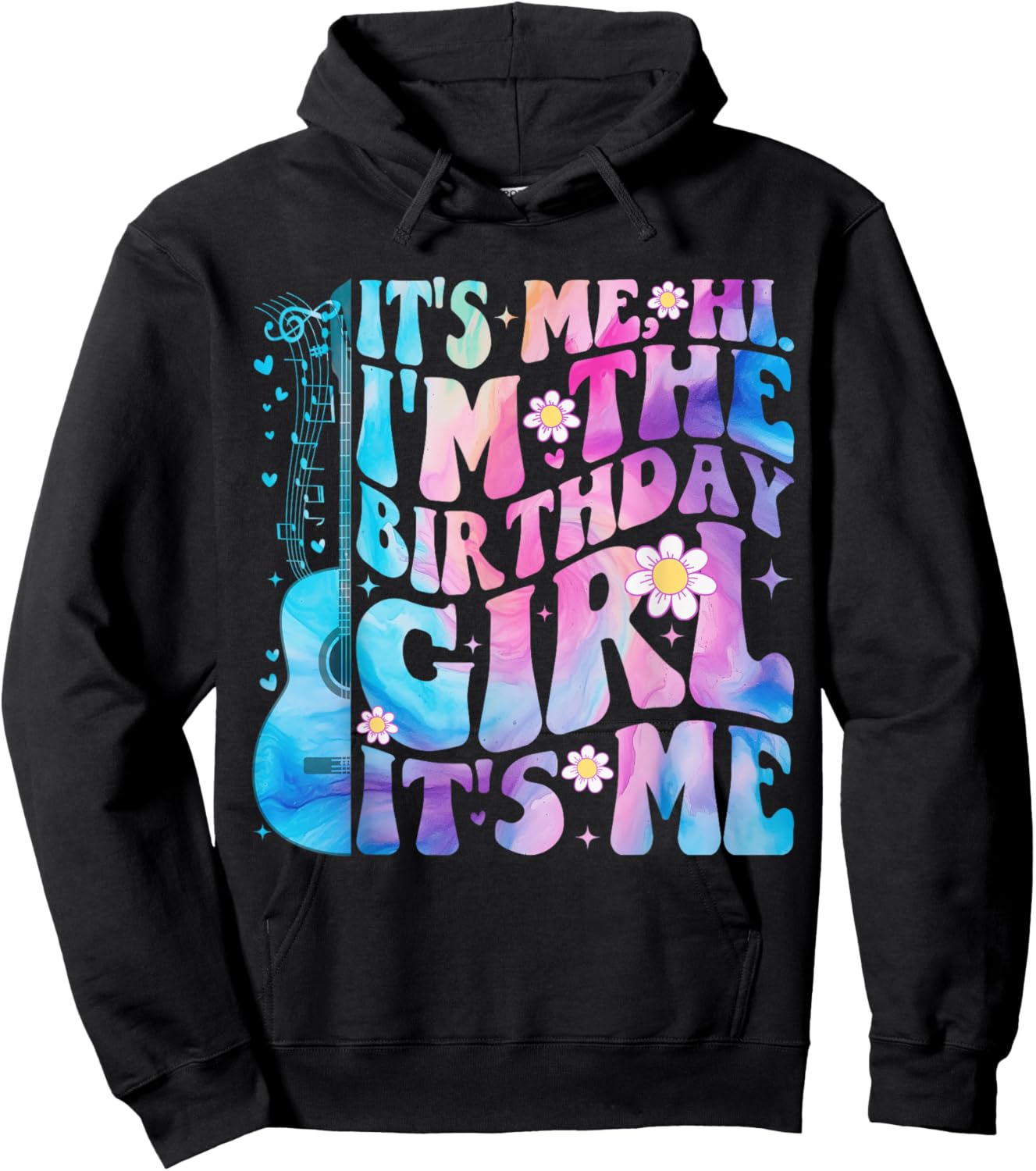 Its Me Hi I'm The Birthday Girl It's Me TAYLOR Birthday Girl Hoodie - Hoodie | Black