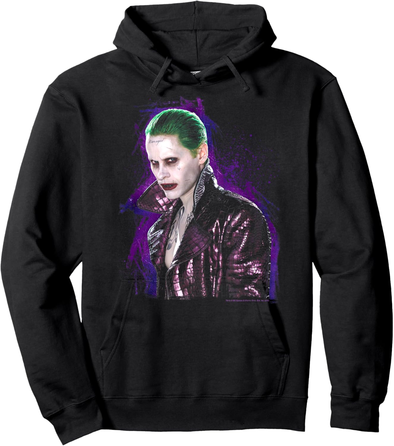 Suicide Squad Joker Stare Hoodie - Hoodie | Black