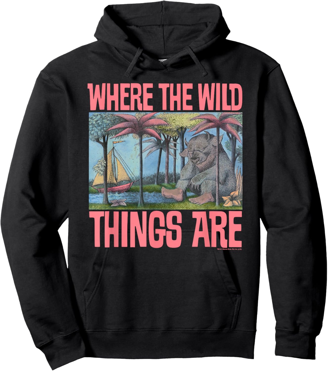Where the Wild Things Are Cover Hoodie - Hoodie | Black