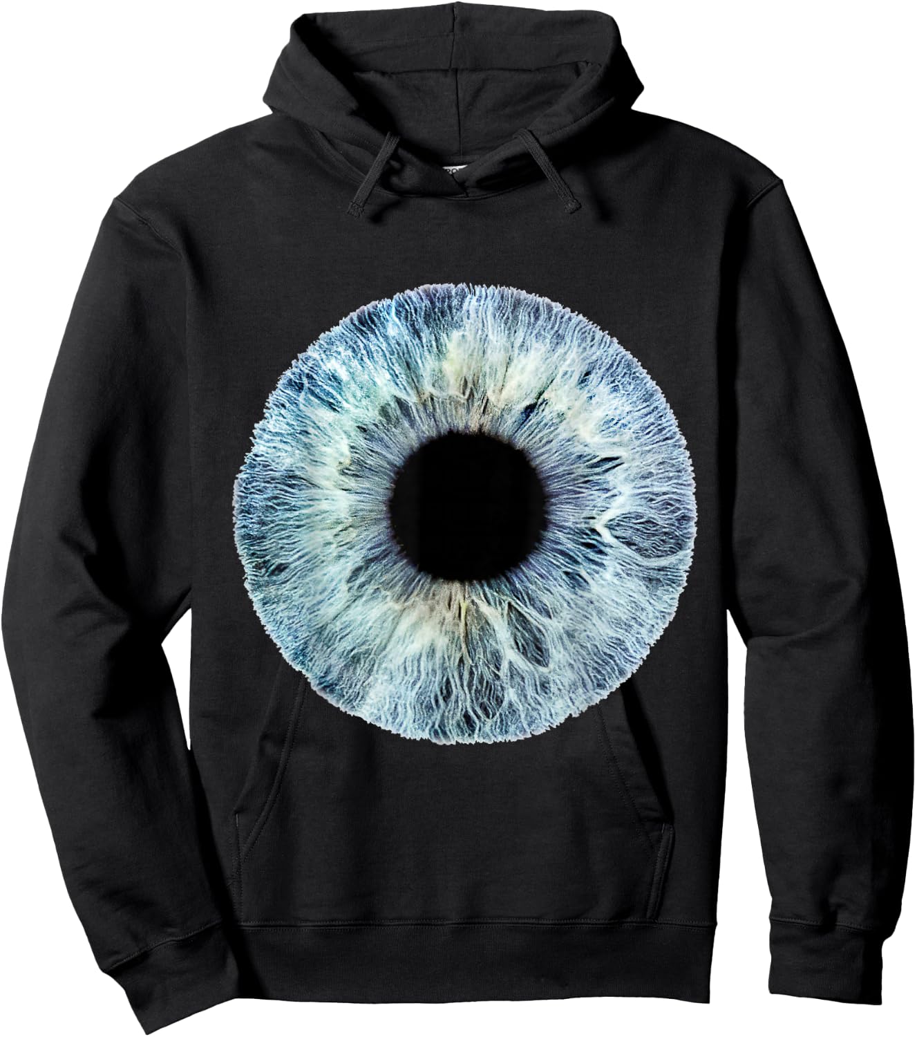 Big Eyeball Eye Watching - Funny Optometrist Opthalmologist Hoodie - Hoodie | Black