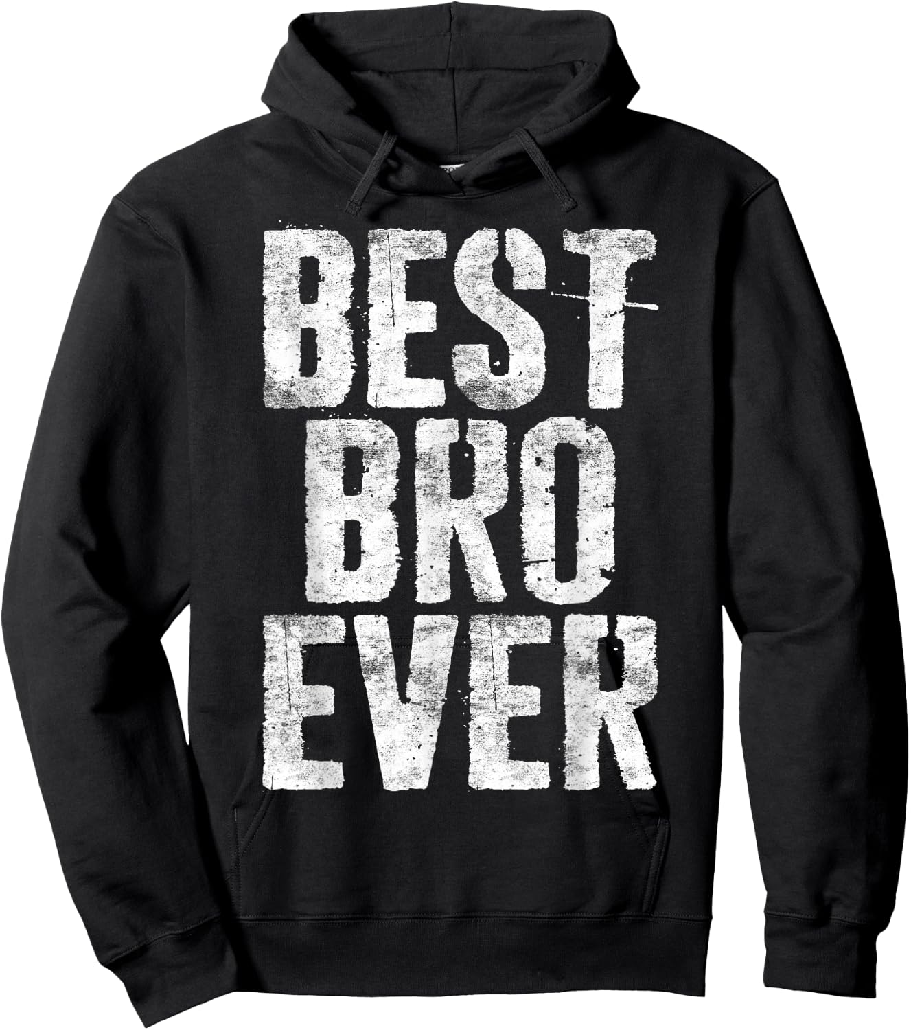 Best Bro Ever Shirt Men Brother Fathers Day Hoodie - Hoodie | Black