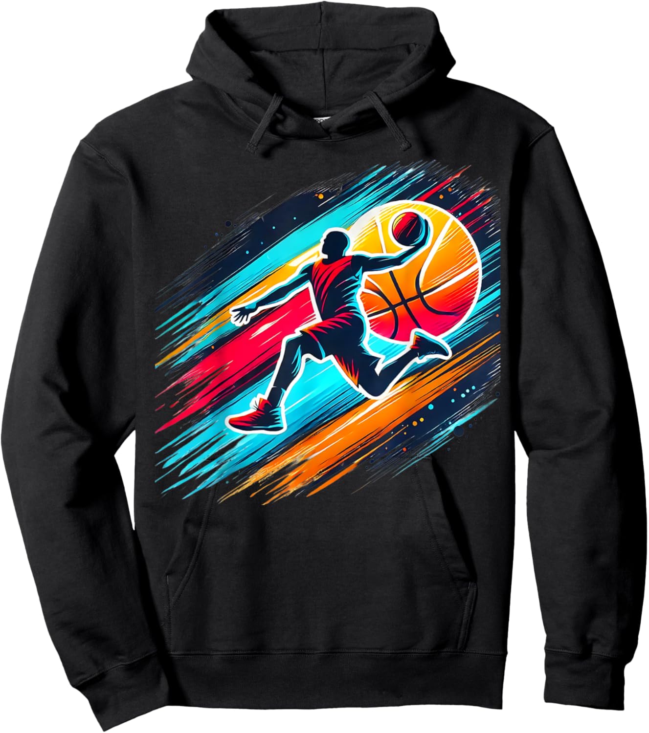 Cool Boys Basketball Shirts Men Kids Boys 10-12 12-14 Gifts Hoodie - Hoodie | Black