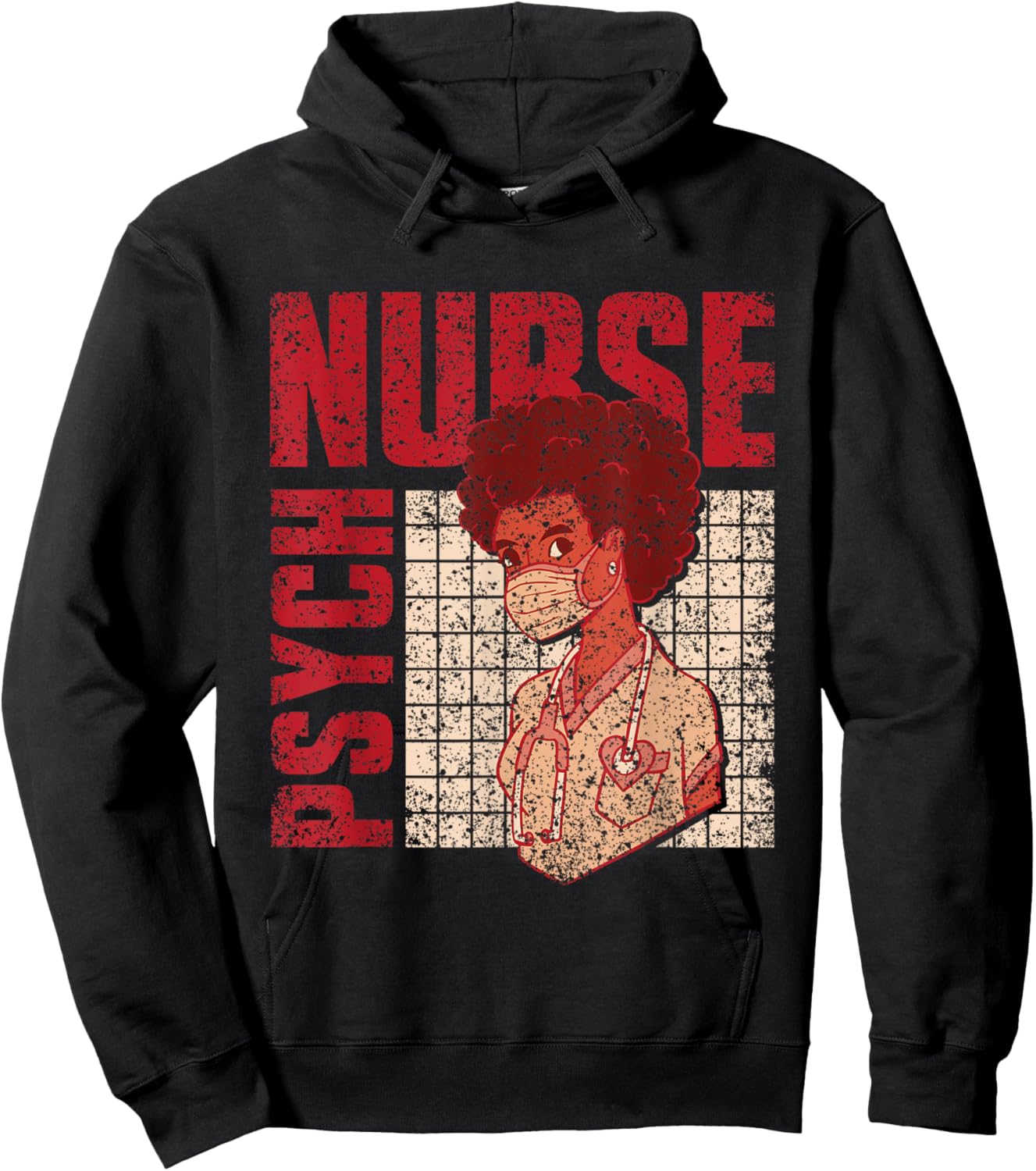 Psych Nurse Nurses Psychiatry Nursing Psychiatric Nurse Hoodie - Hoodie | Black