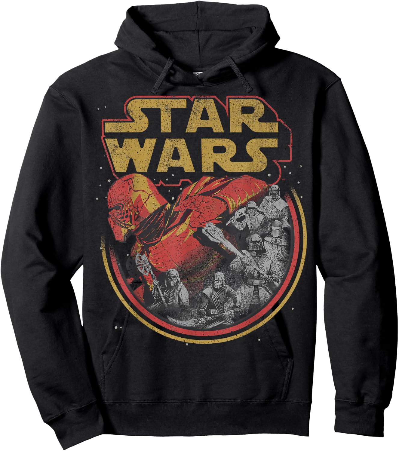 Star Wars The Rise of Skywalker Retro Knights of Ren Hoodie - Hoodie | Black
