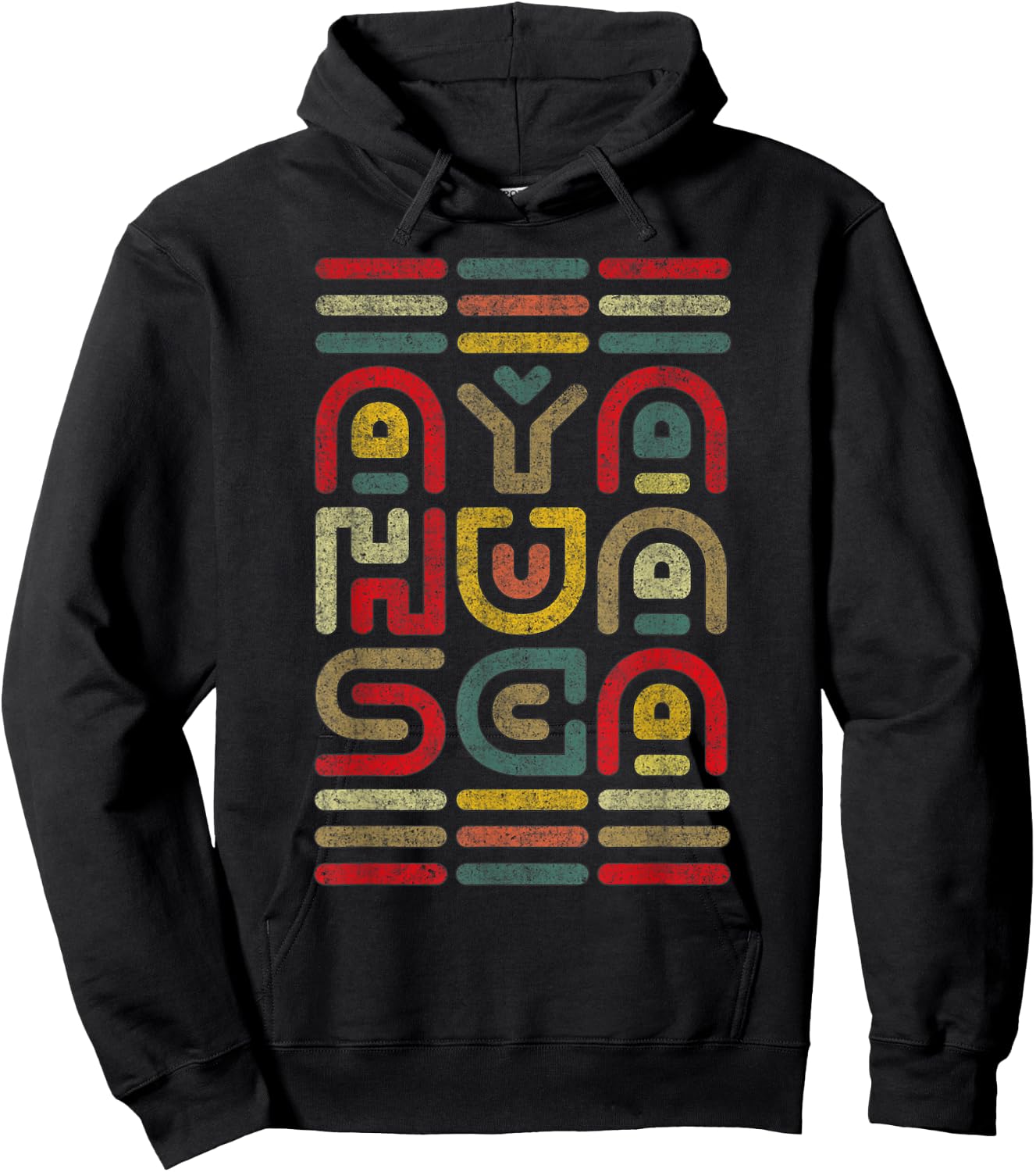 Ayahuasca Shaman - Plant Medicine of Peru, Brazil Rainforest Hoodie - Hoodie | Black