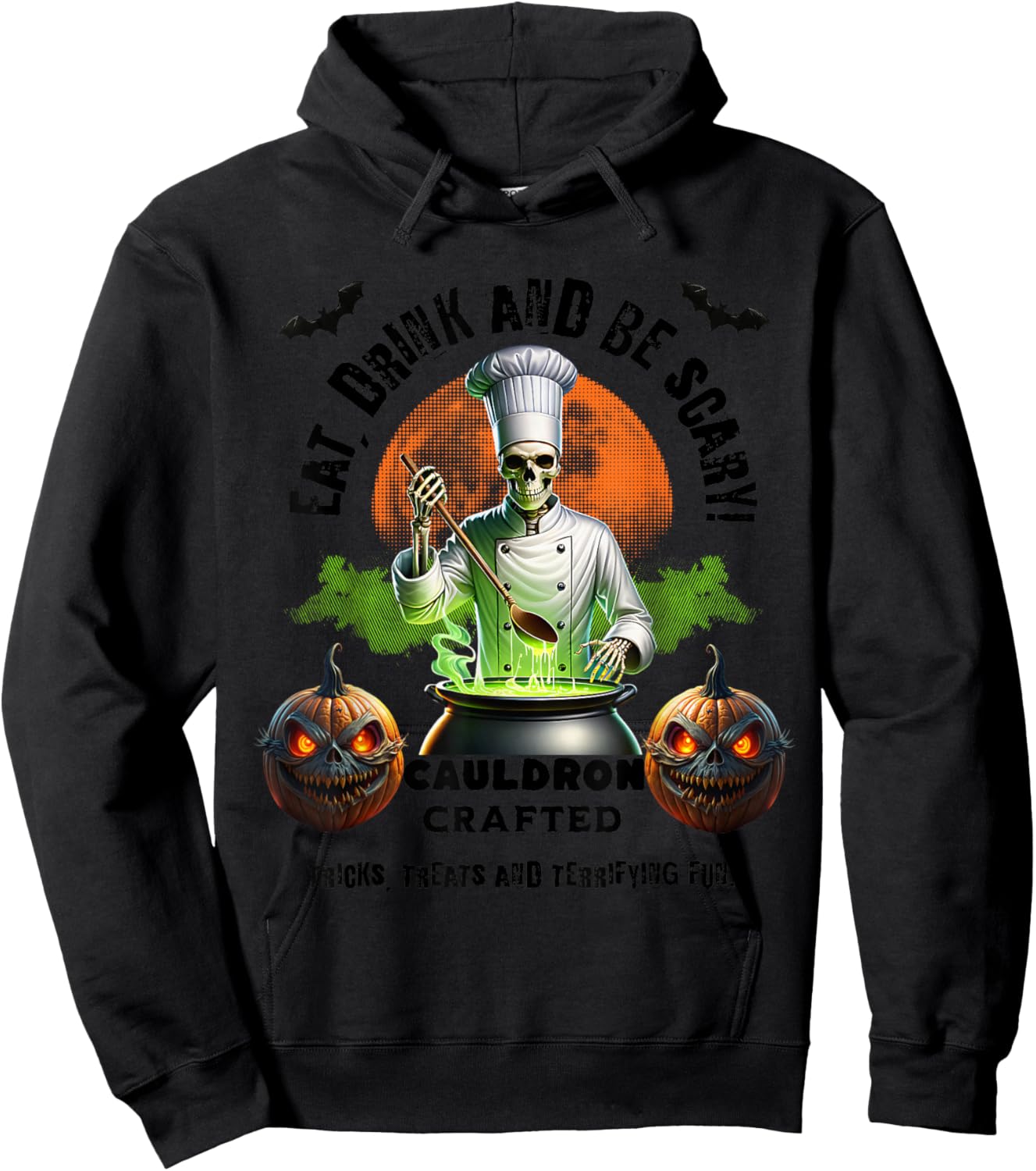 Halloween Chef Hoodie - Hoodie | Black