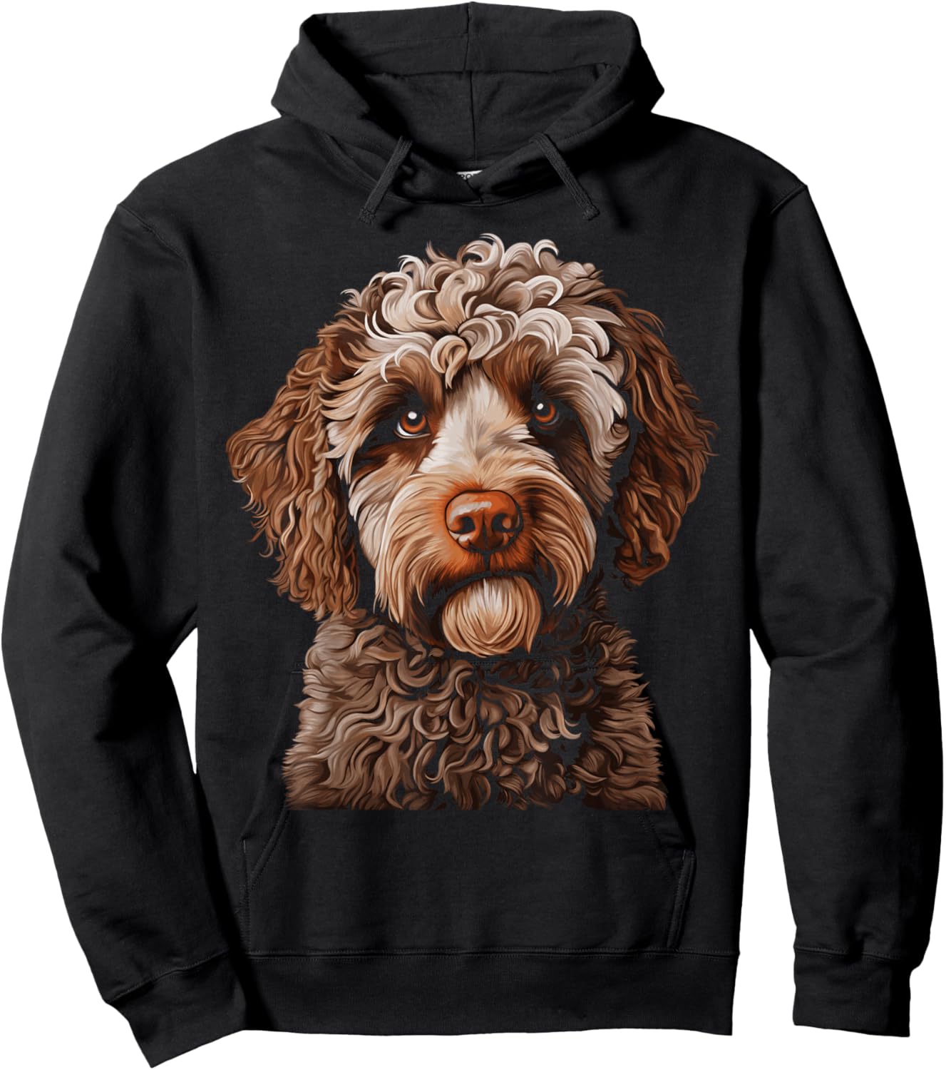 Lagotto Romagnolo Shirt Dog Mom Dad Gift Women Kids Hoodie - Hoodie | Black