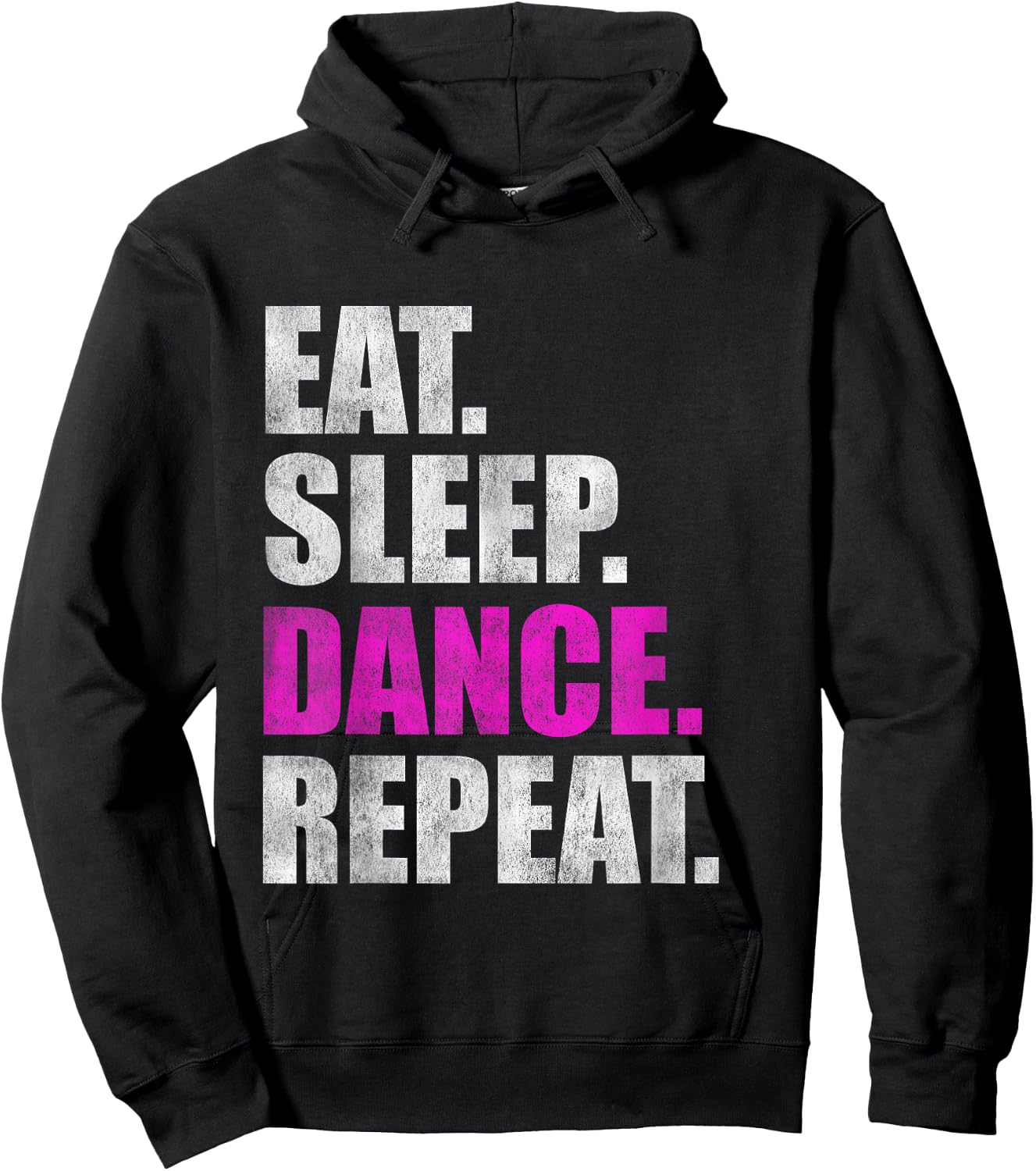 Eat Sleep Dance Repeat Hoodie - Hoodie | Black