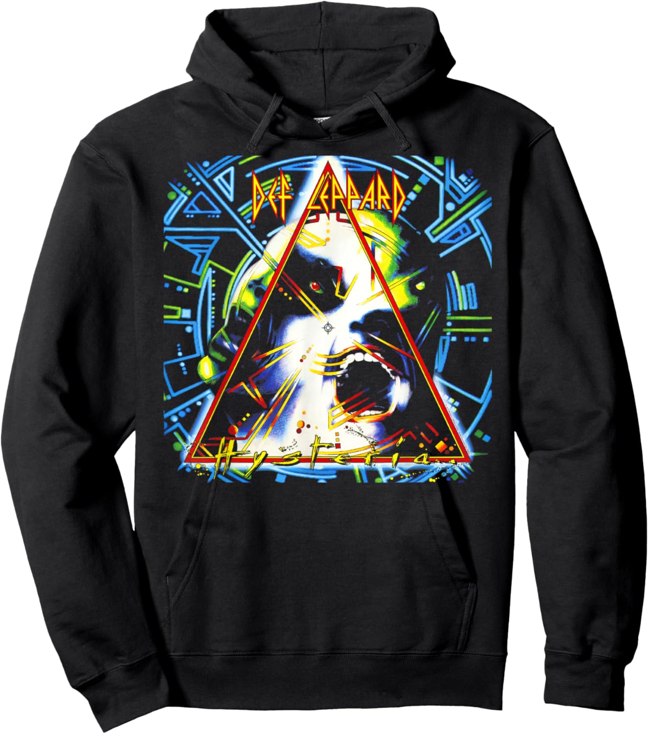 Def Leppard - Hysteria Hoodie - Hoodie | Black