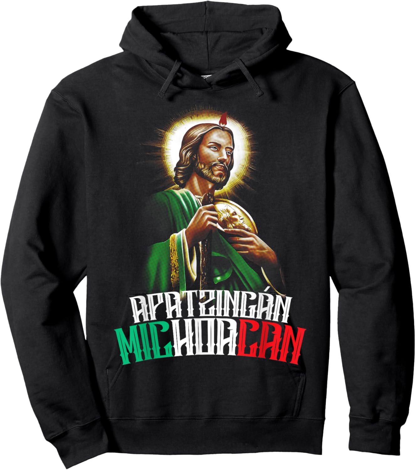 Saint Jude Thaddeus Apatzingán Michoacán San Judas Tadeo Hoodie - Hoodie | Black