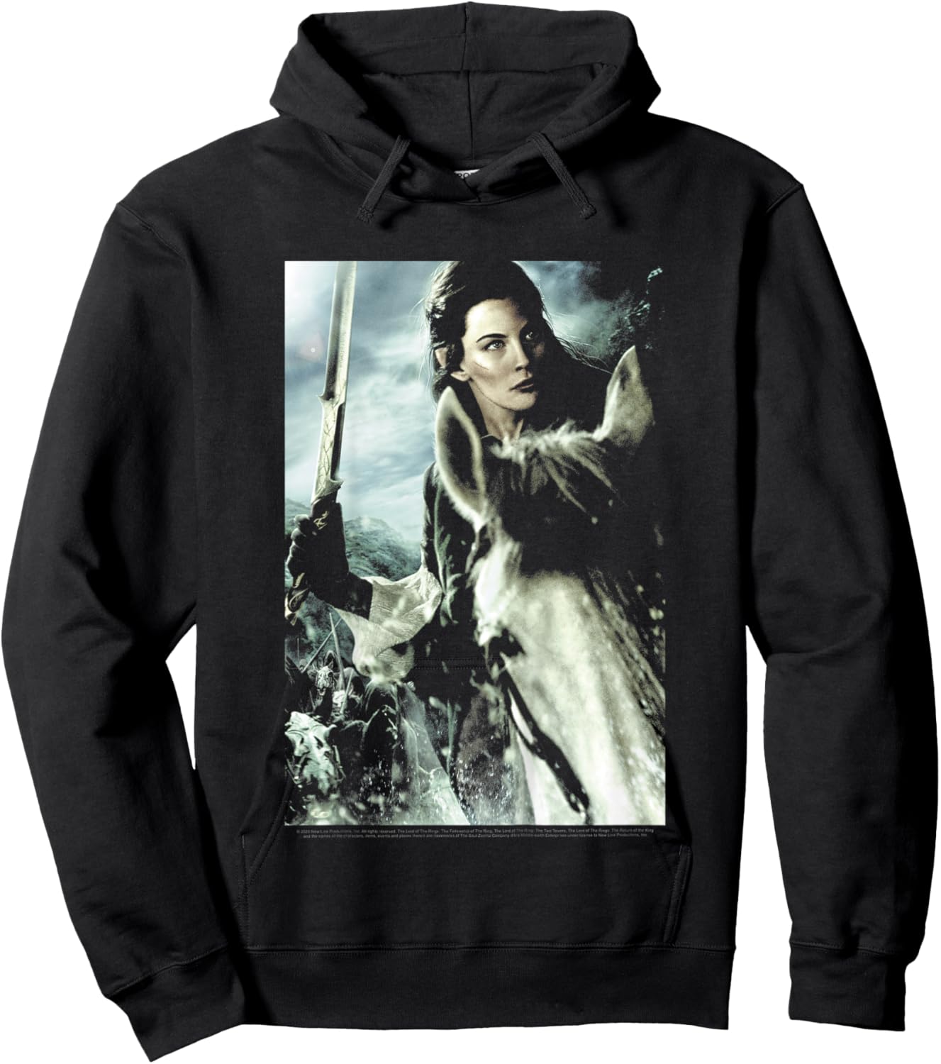 Kids The Lord Of The Rings Arwen Poster Hoodie - Hoodie | Black
