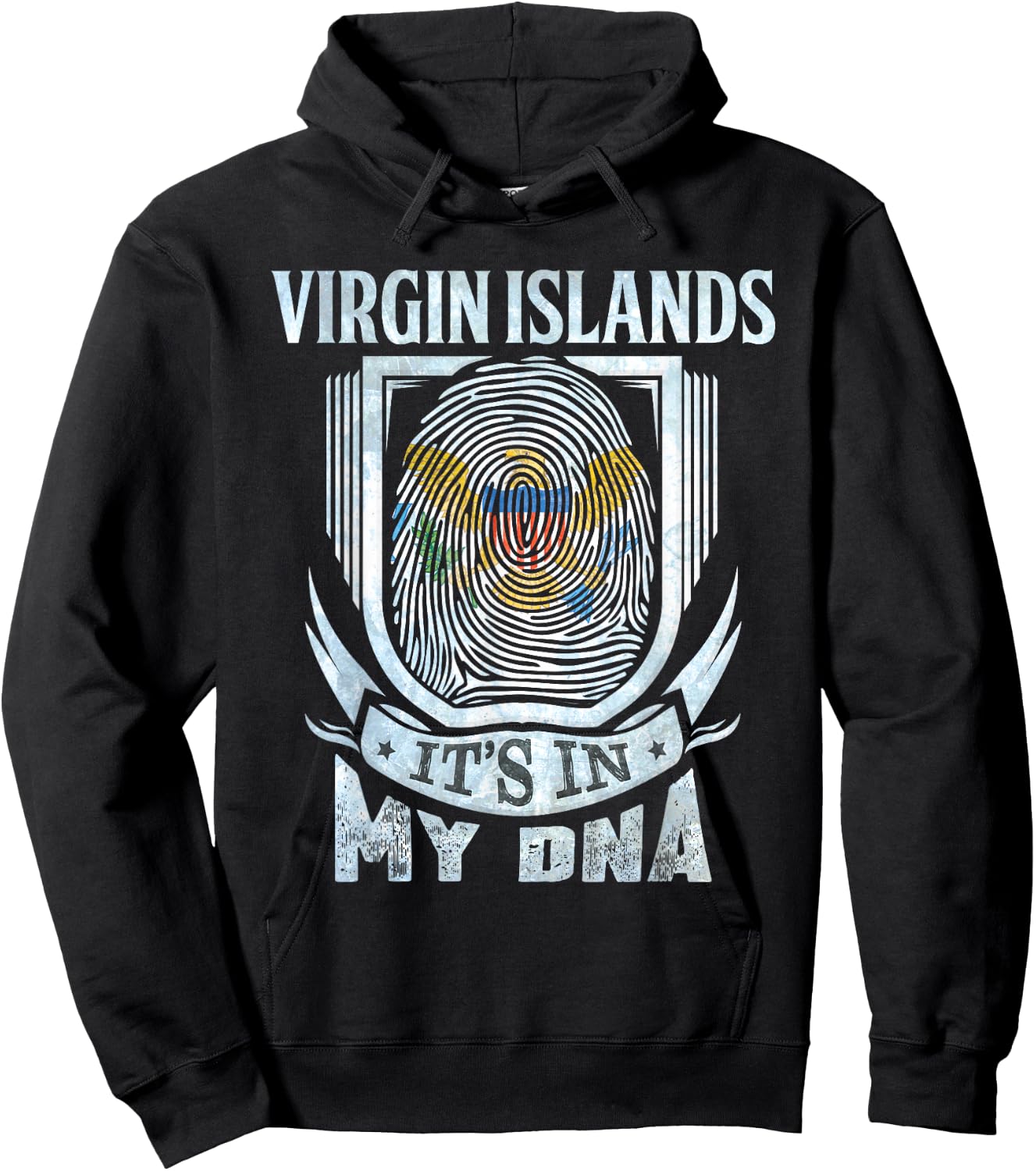 Virgin Islands It's in My DNA Hoodie - Hoodie | Black