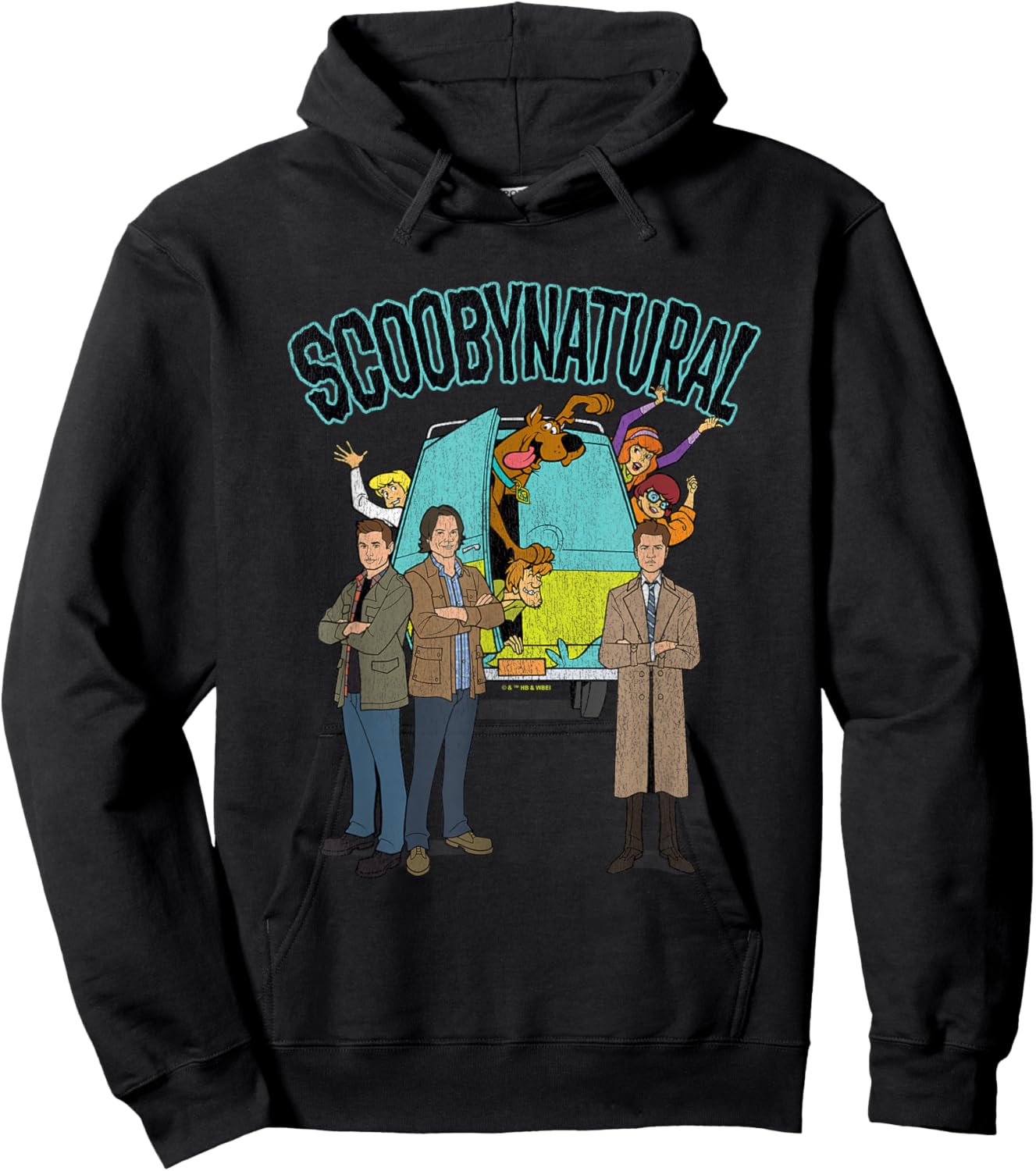 Scooby-Doo Scoobynatural Supernatural Mystery Ride Hoodie - Hoodie | Black