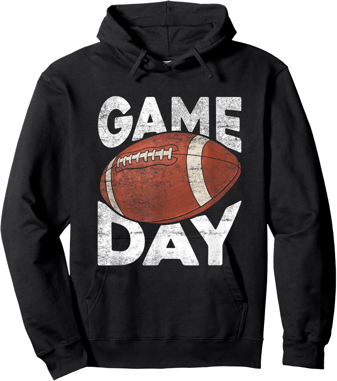 Vintage American Football Game Sports Lover Hoodie - Hoodie | Black