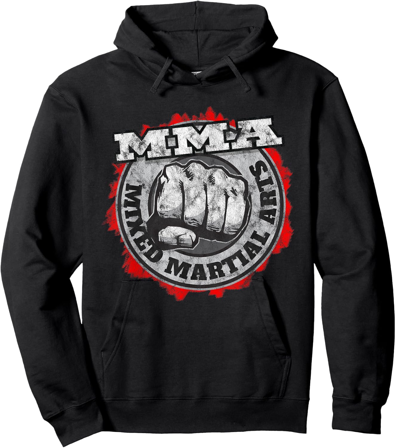 MMA Mixed Martial Arts Cage Fighting Sport Hoodie - Hoodie | Black