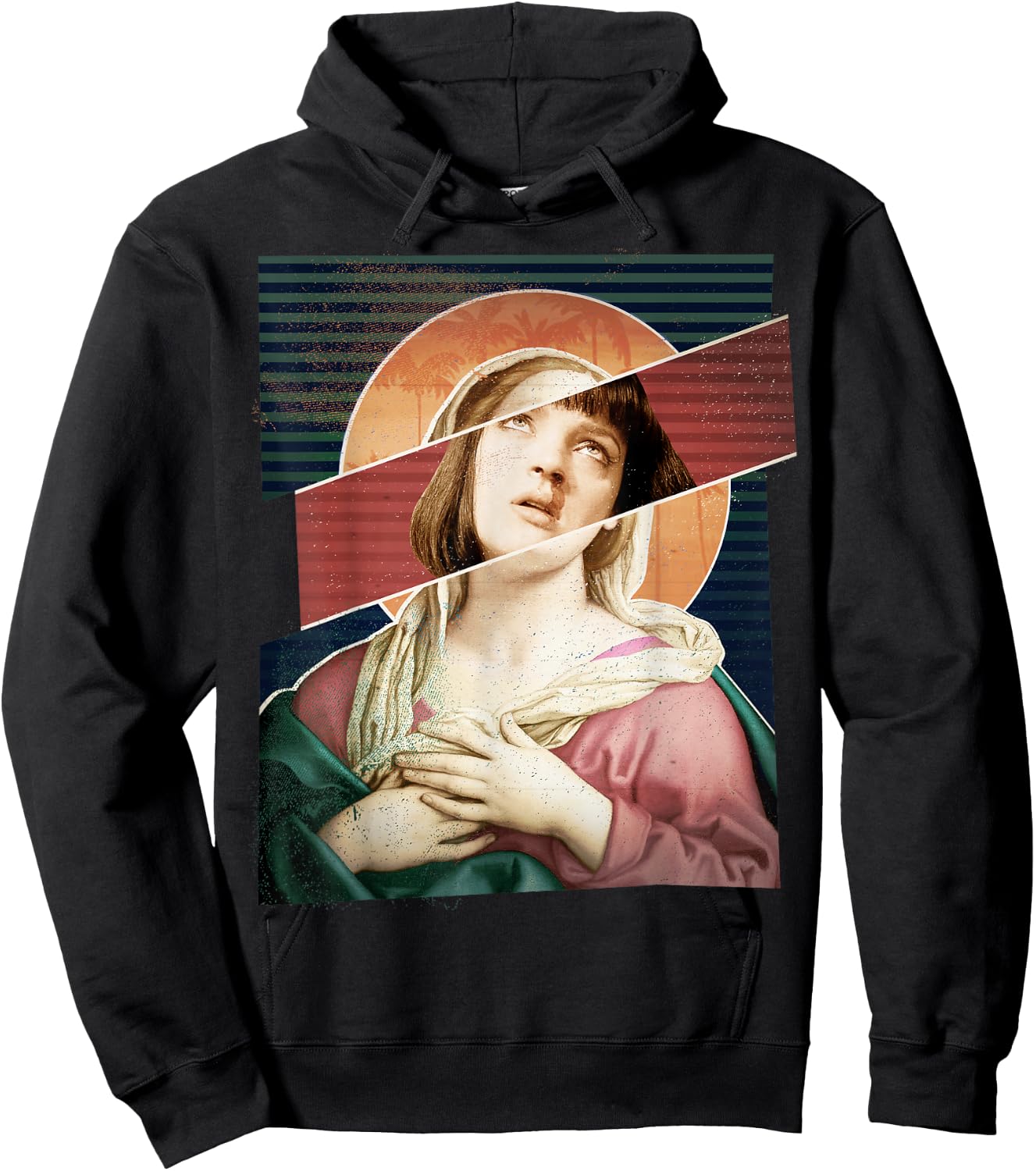 Virgin Mia Wallace Nose Bleed Overdose Icon Gift Hoodie - Hoodie | Black