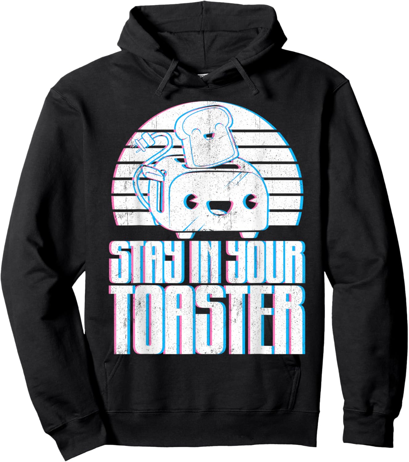 Funny Colorguard Stay in Your Toaster Marching Band Gift Hoodie - Hoodie | Black