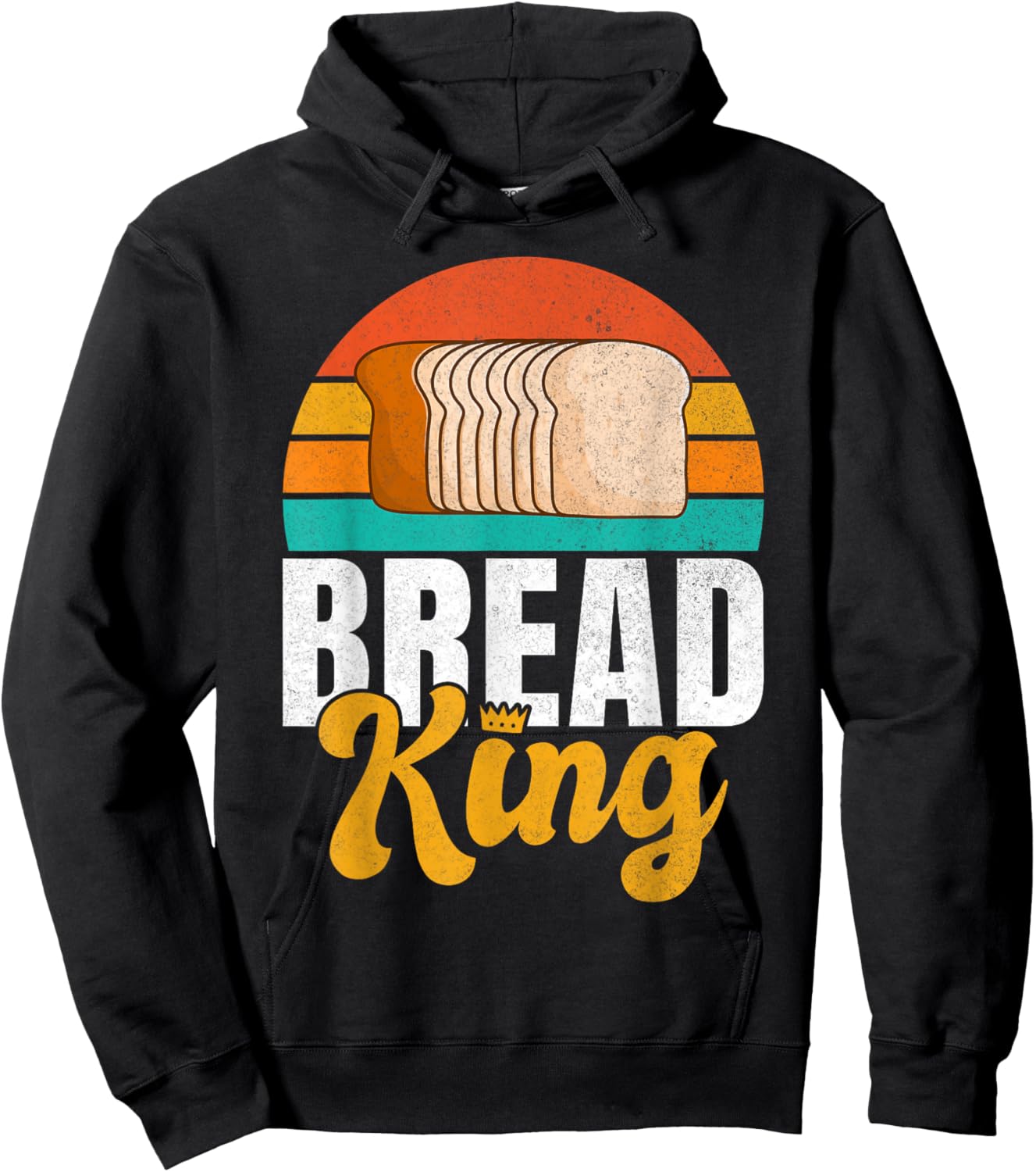 Bread King Bread Baking Hoodie - Hoodie | Black