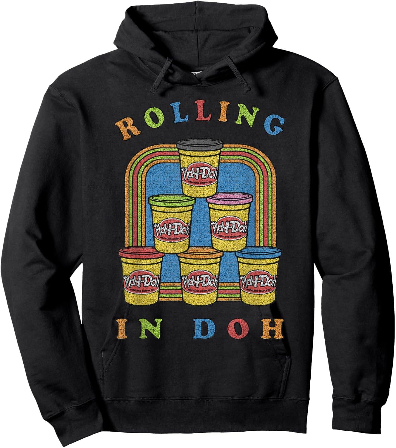 Play-Doh Rolling in Play-Doh Hoodie - Hoodie | Black