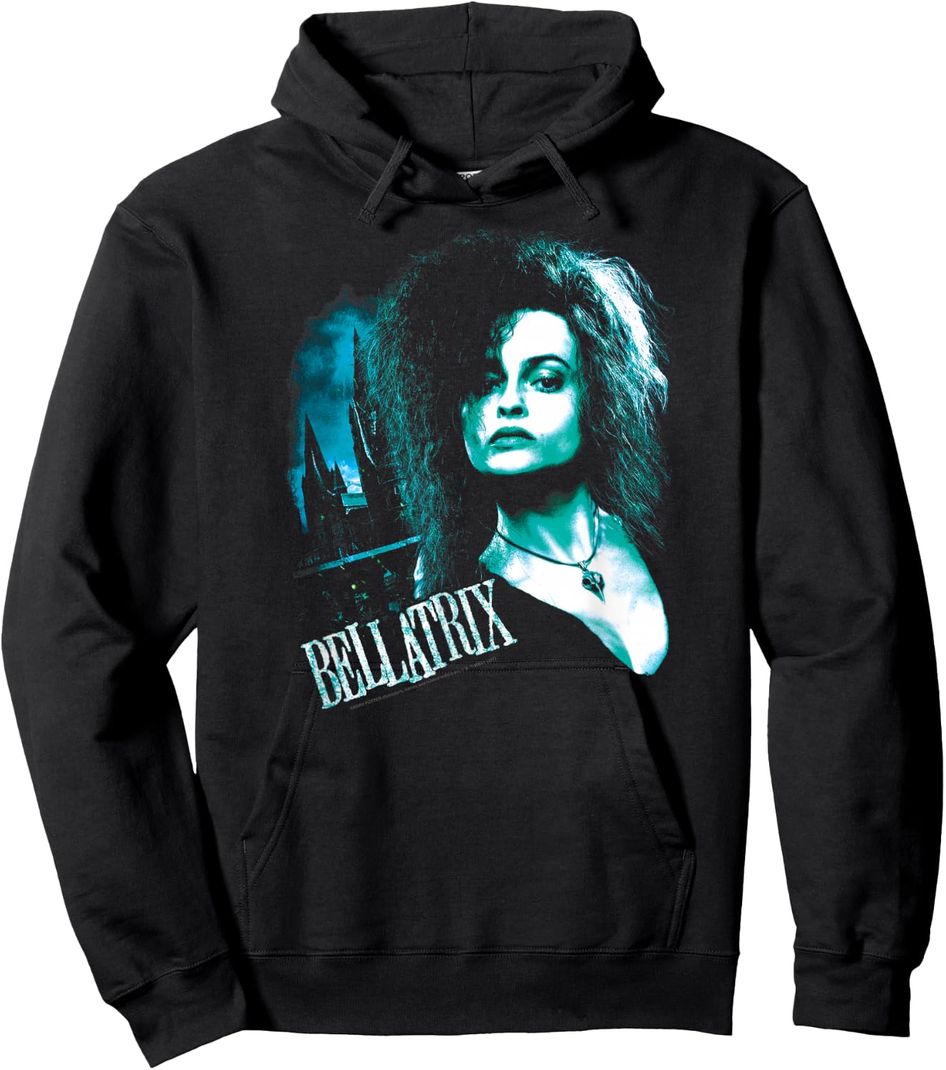 Harry Potter Bellatrix Closeup Hoodie - Hoodie | Black