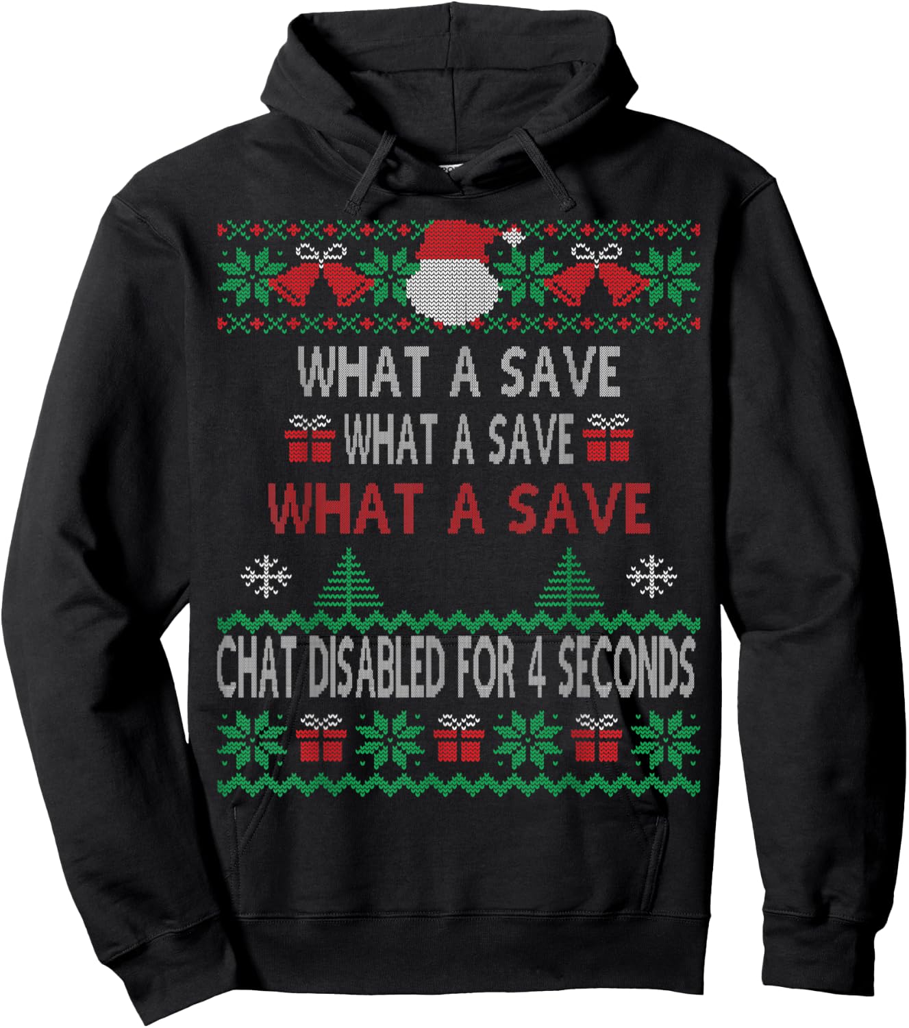 What A Save Chat Disabled Vintage Retro Rocket Soccer Game Hoodie - Hoodie | Black