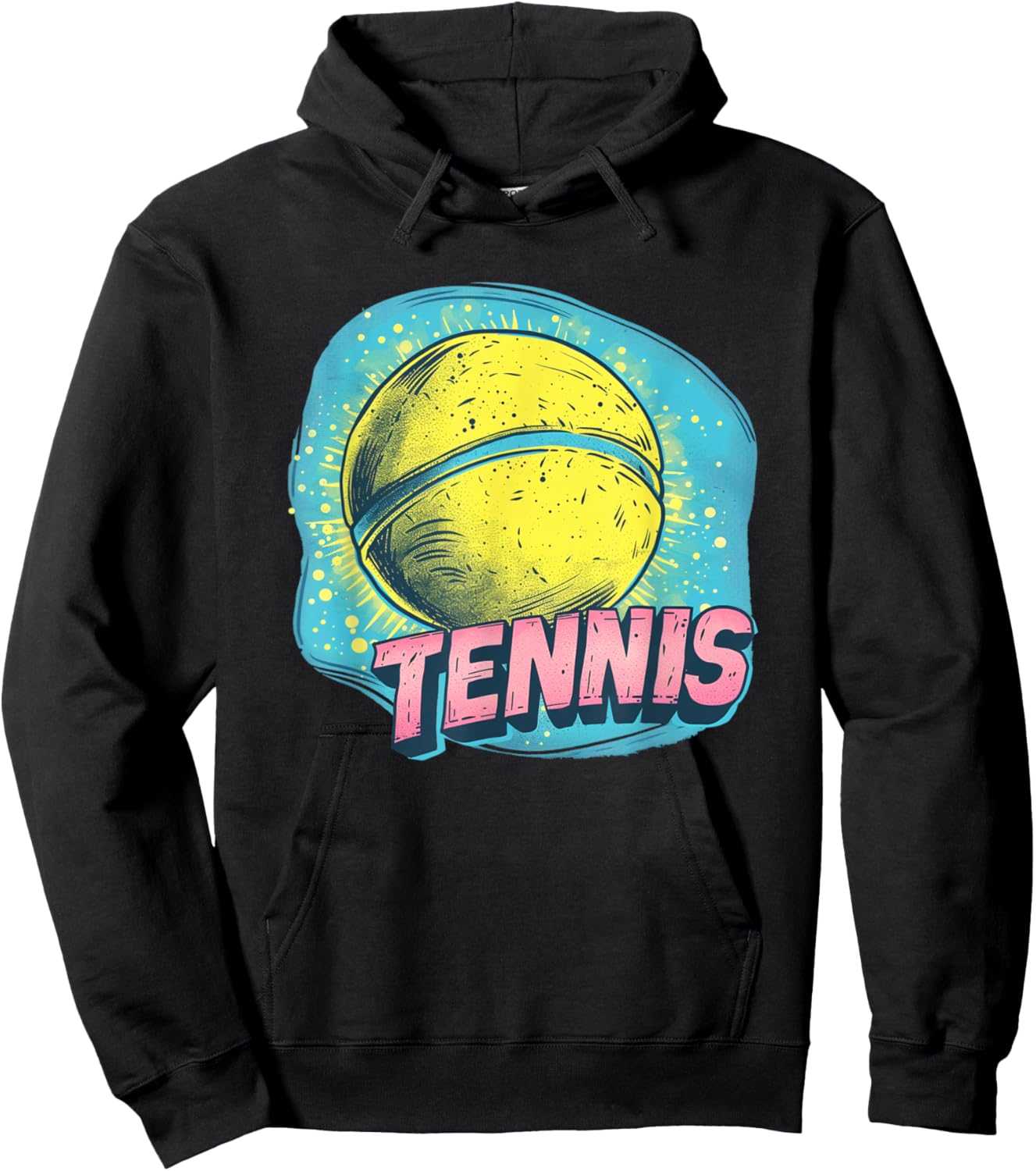 Pretty cool Tennis Outfit for Boys and Girls Hoodie - Hoodie | Black
