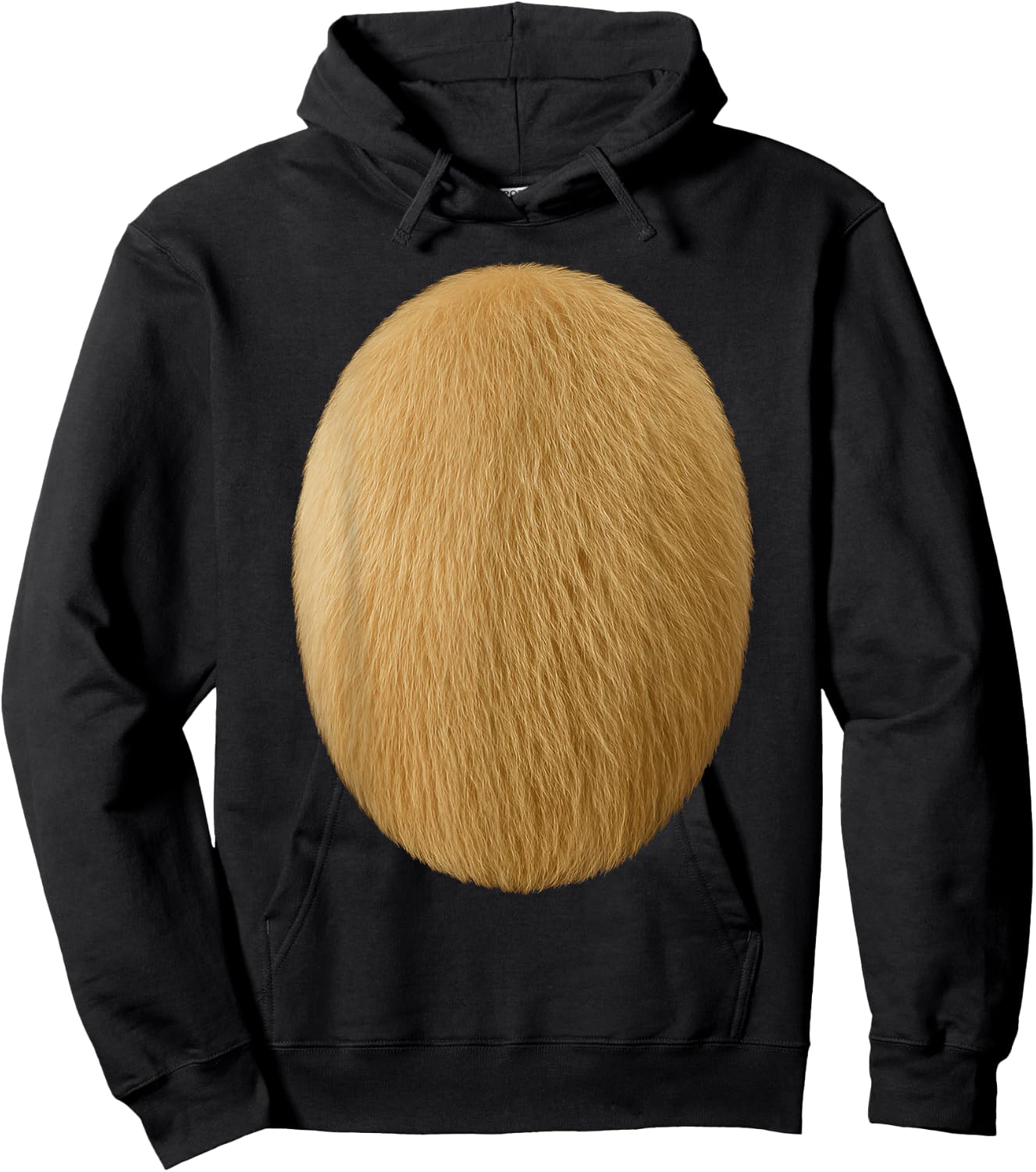 Funny Reindeer Belly DIY Christmas Costume Deer Xmas Holiday Hoodie - Hoodie | Black
