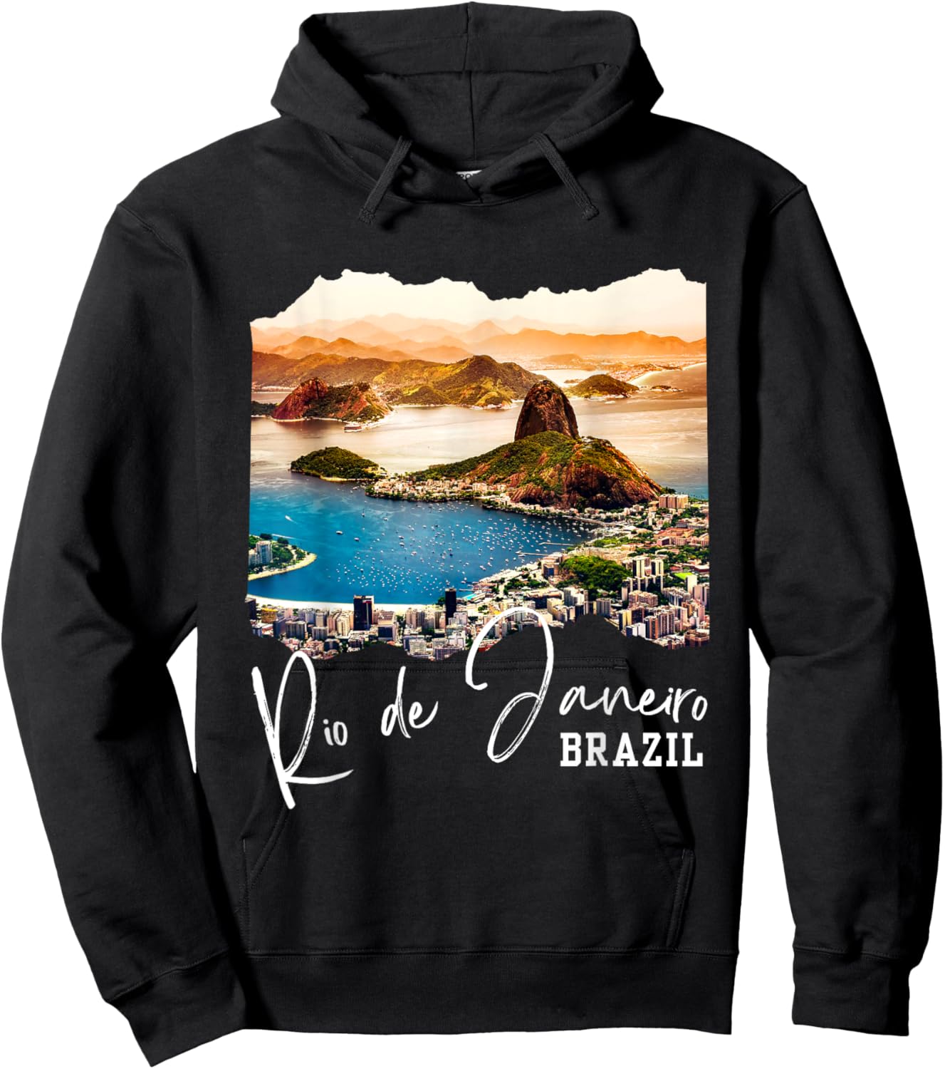 Rio de Janeiro Souvenir / Rio de Janeiro Hoodie - Hoodie | Black